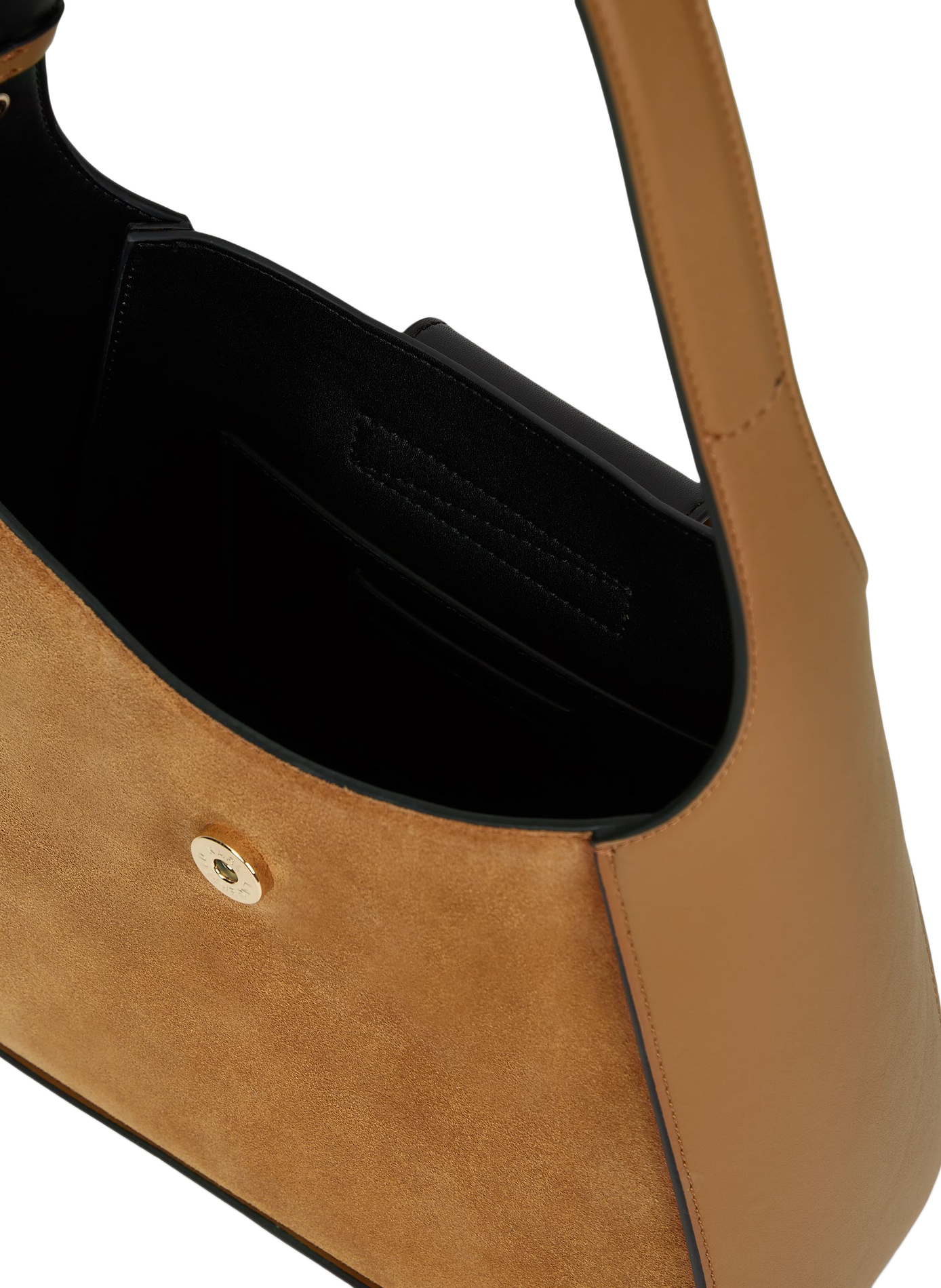 Tasche mit Schulterriemen K/Signature Hobo KARL LAGERFELD Braun