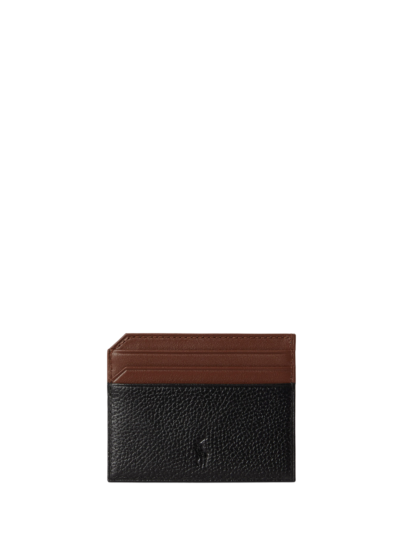 Porte-cartes en cuir POLO RALPH LAUREN Black
