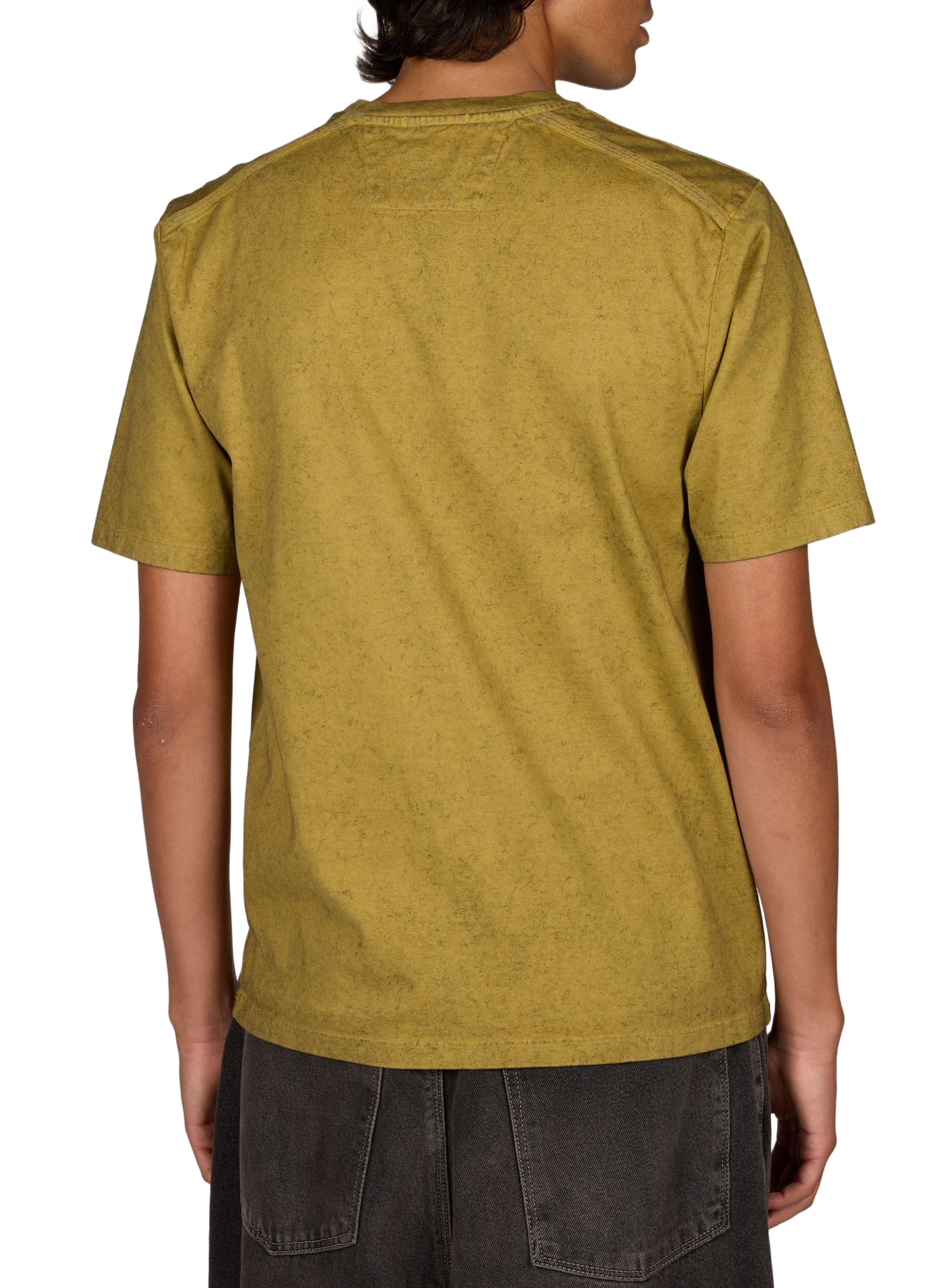 Logo cotton T-shirt CP COMPANY Khaki