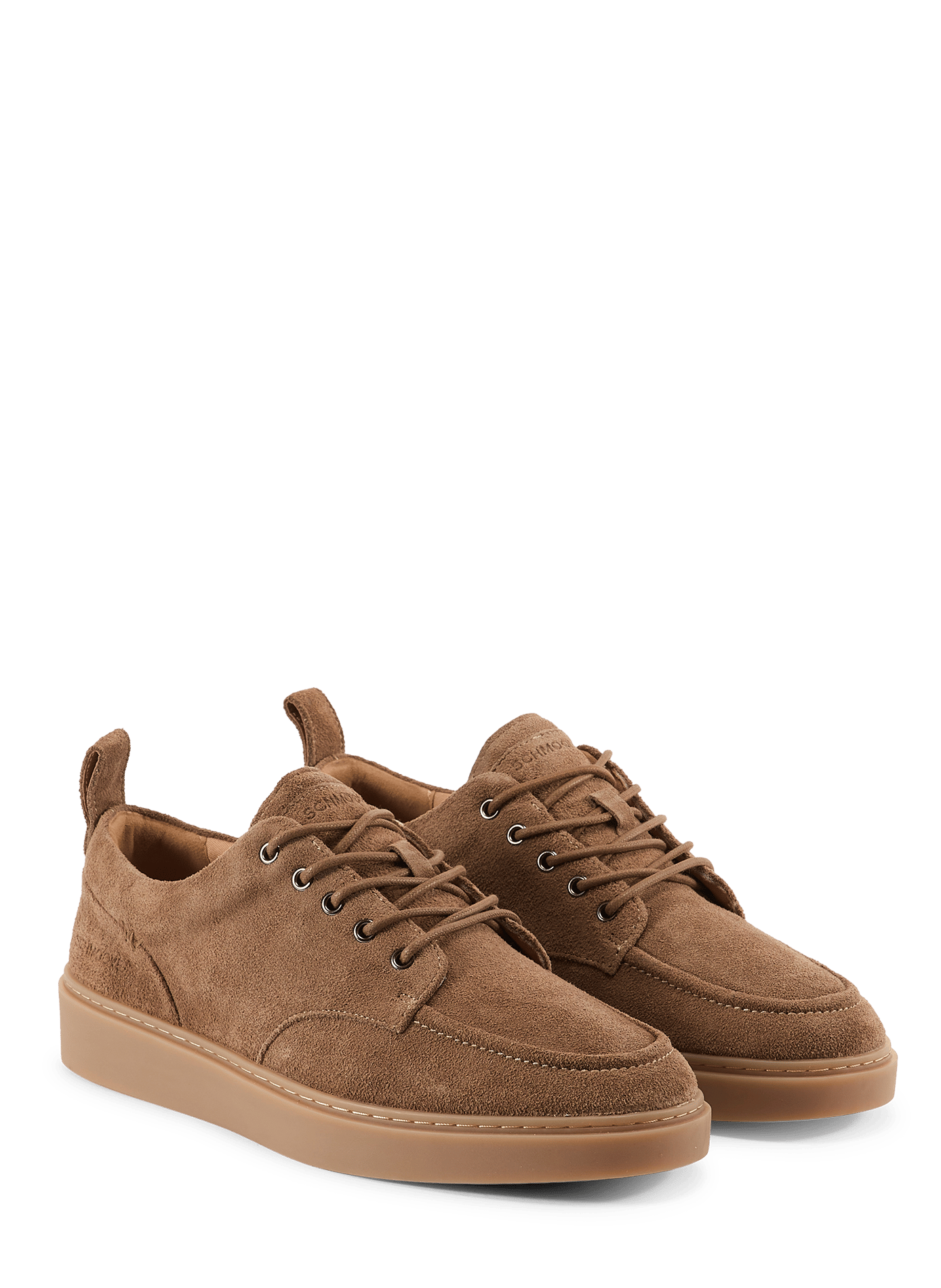 Baskets basses Loafly Plato en cuir de vachette SCHMOOVE Marron