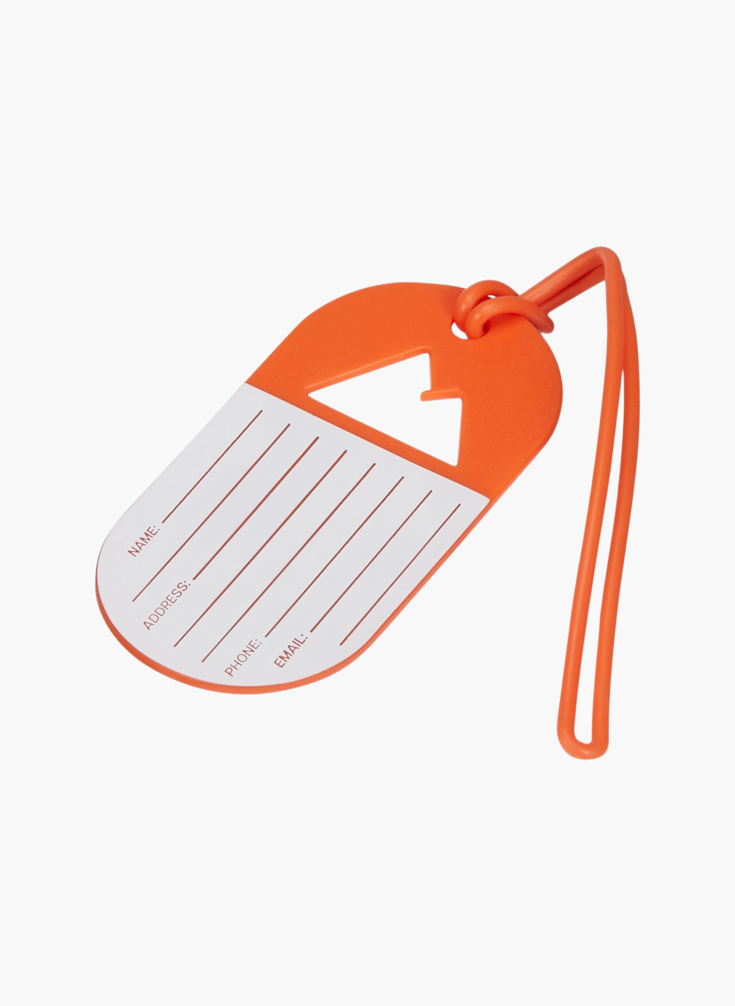 Étiquette à bagages taille s AMERICAN TOURISTER Orange