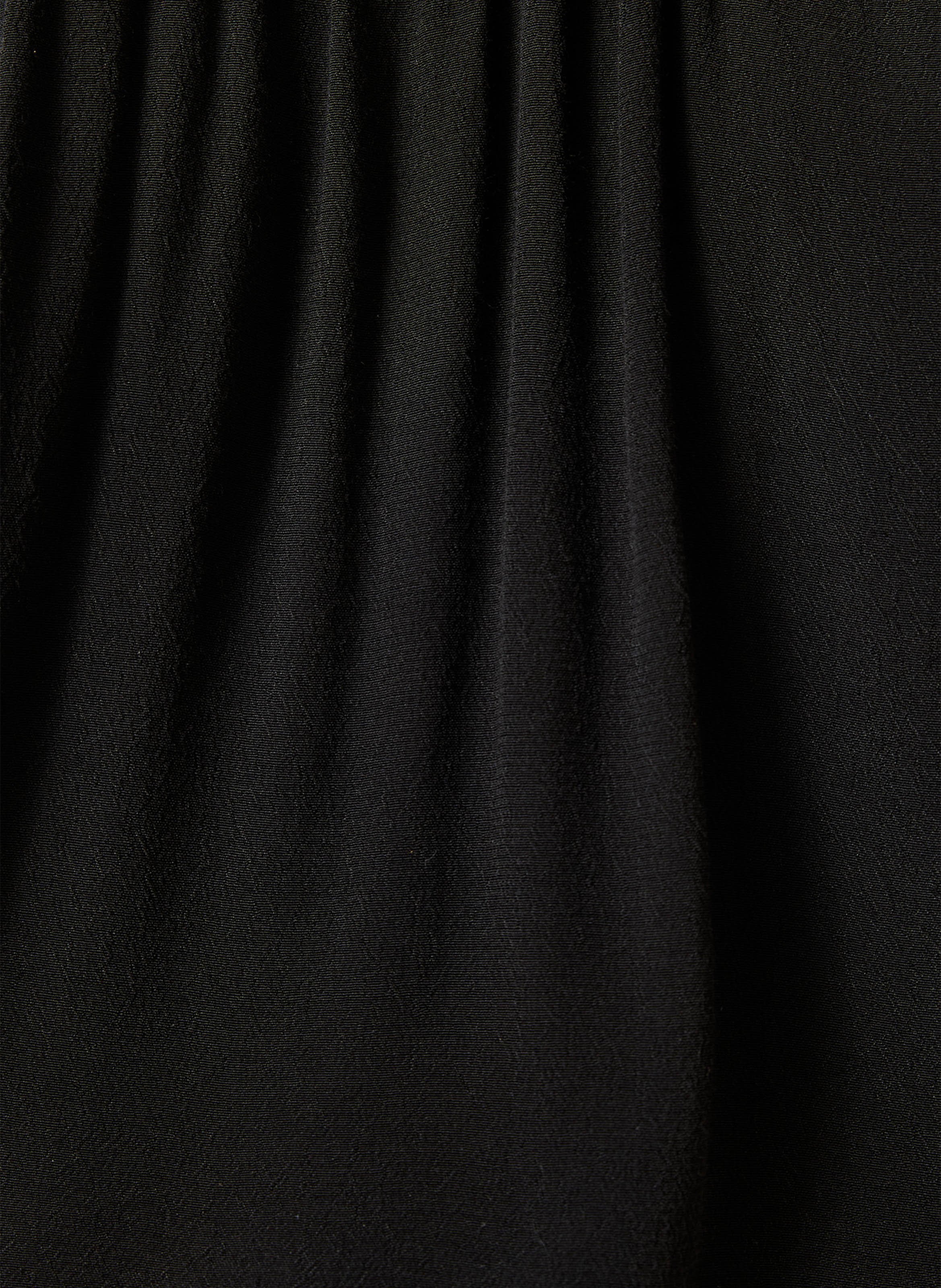 Blouse met lange mouwen van kant LA FEE MARABOUTEE Zwart