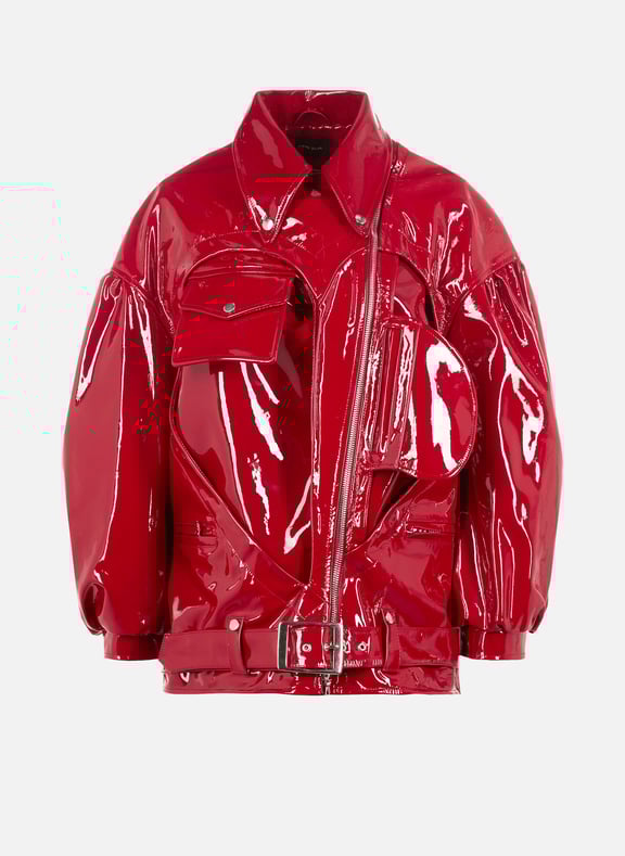 Veste vernie à découpes SIMONE ROCHA Veste vernie à découpes SIMONE ROCHA
