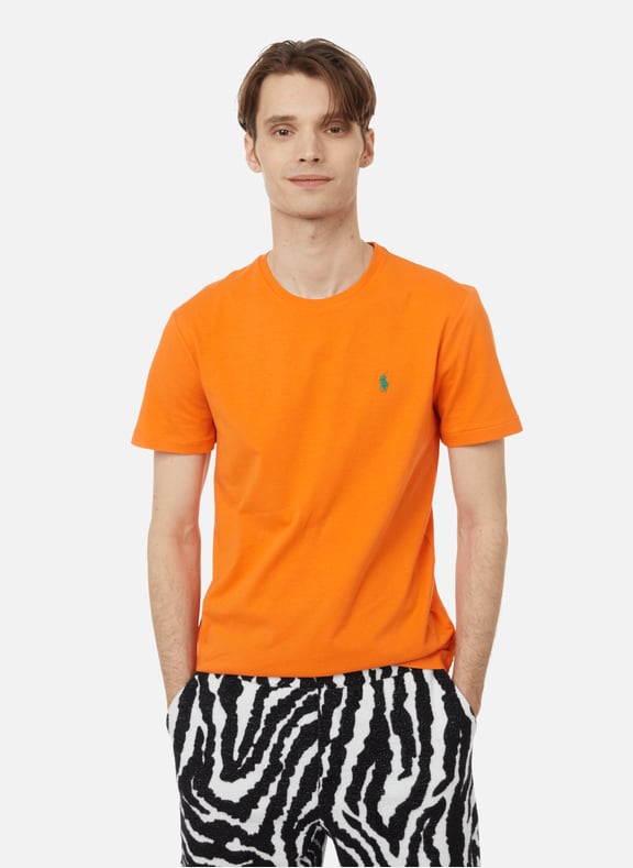 T-shirt en coton Orange by POLO RALPH LAUREN POLO RALPH LAUREN T-shirt en coton Orange