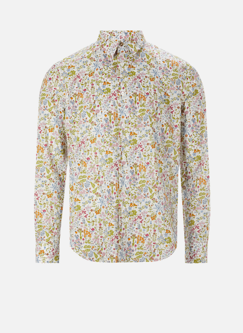 قميص من القطن بنقشة الزهور متعدد الألوان من PAUL SMITH 