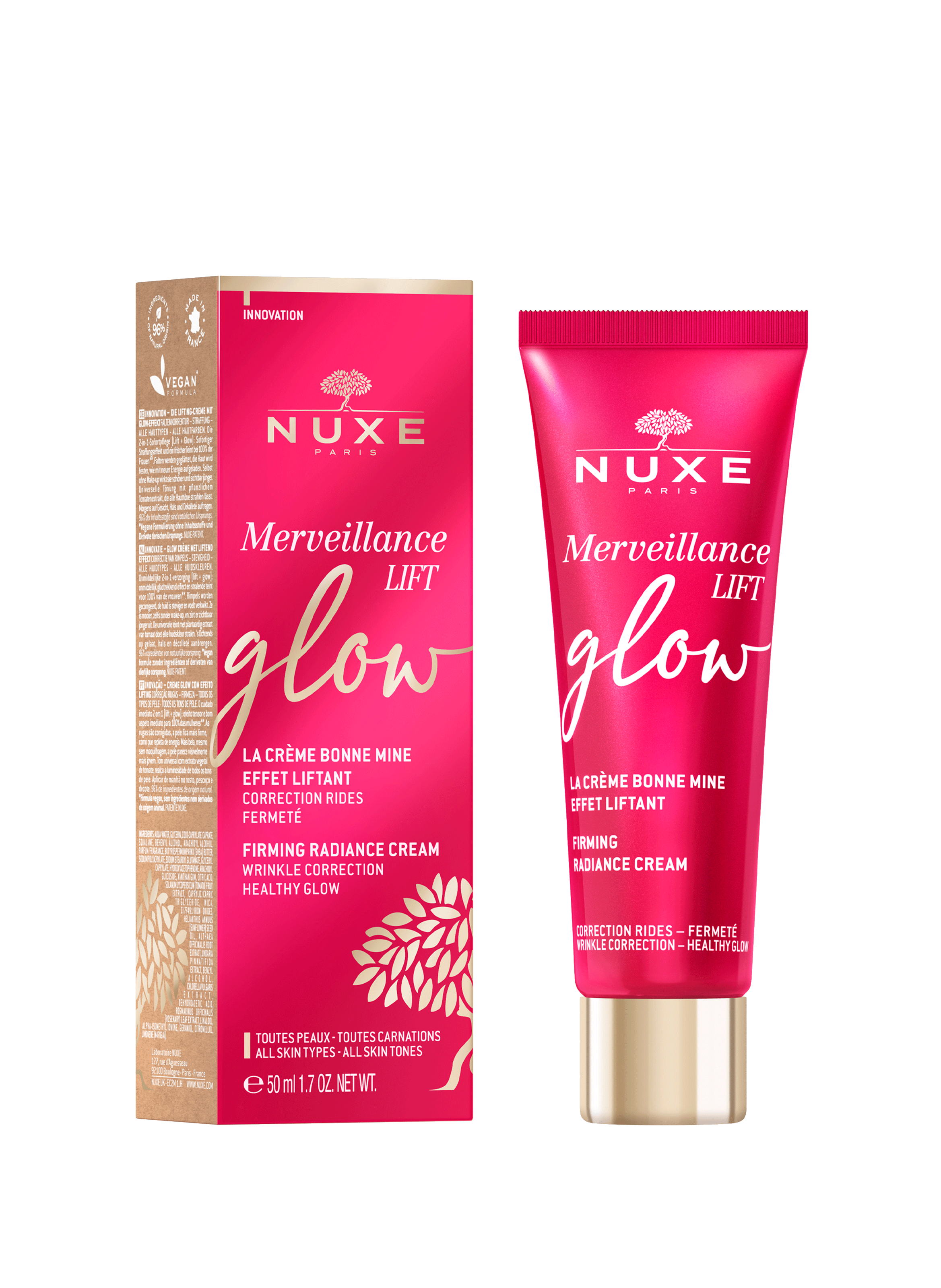 La Crème Bonne Mine Effet Liftant, Merveillance Lift NUXE No color