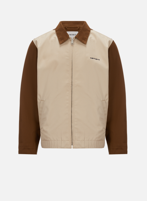 Two-tone oversized jacket BrownCARHARTT WIP 