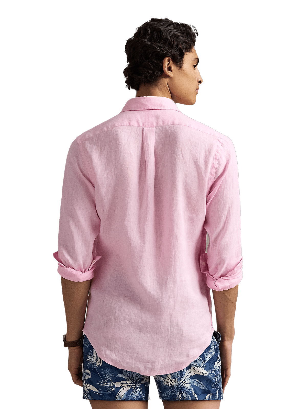 Linen shirt POLO RALPH LAUREN Pink