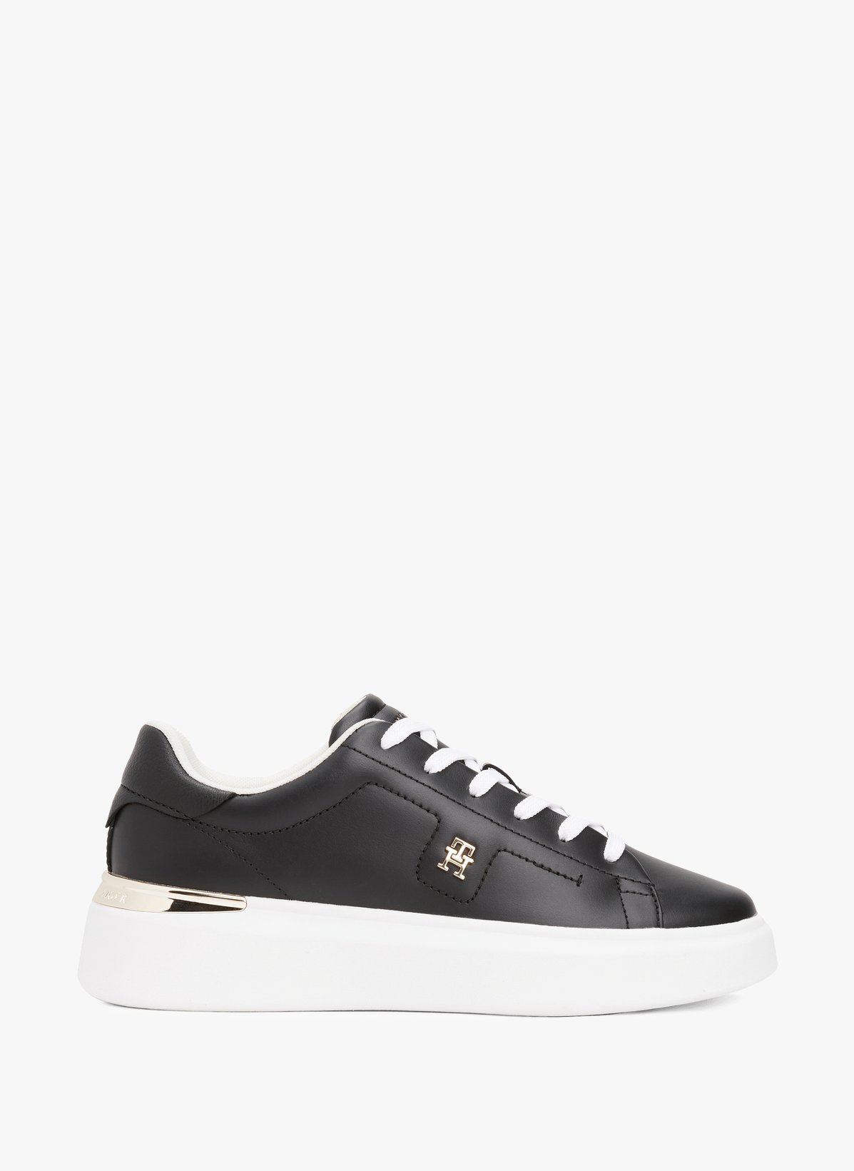 Baskets basses en cuir