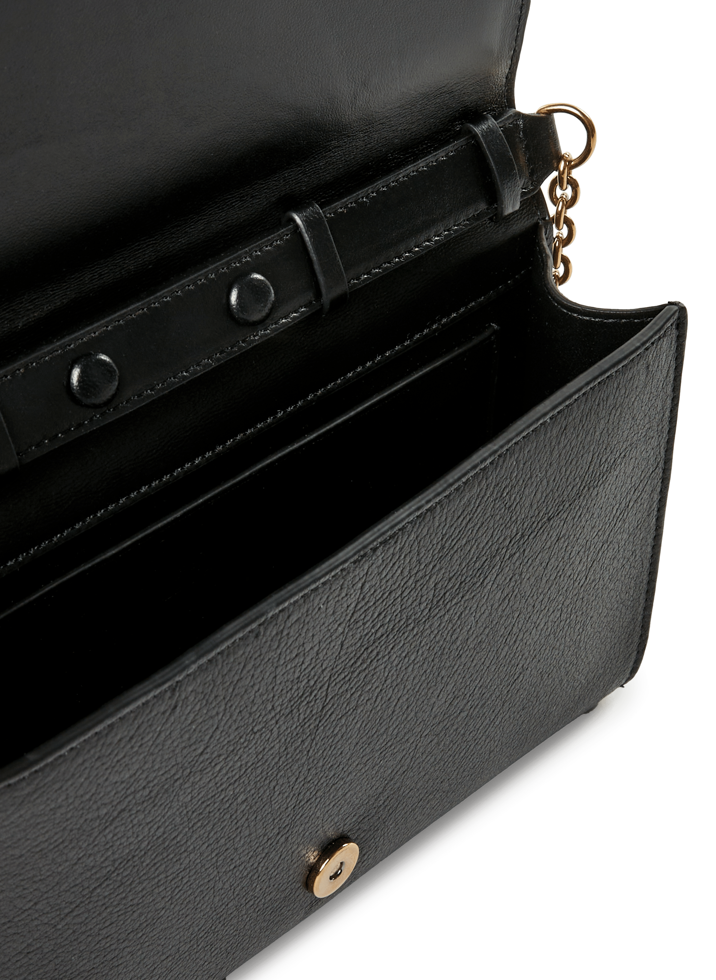 Pochette à bandoulière en cuir  CHLOÉ Noir