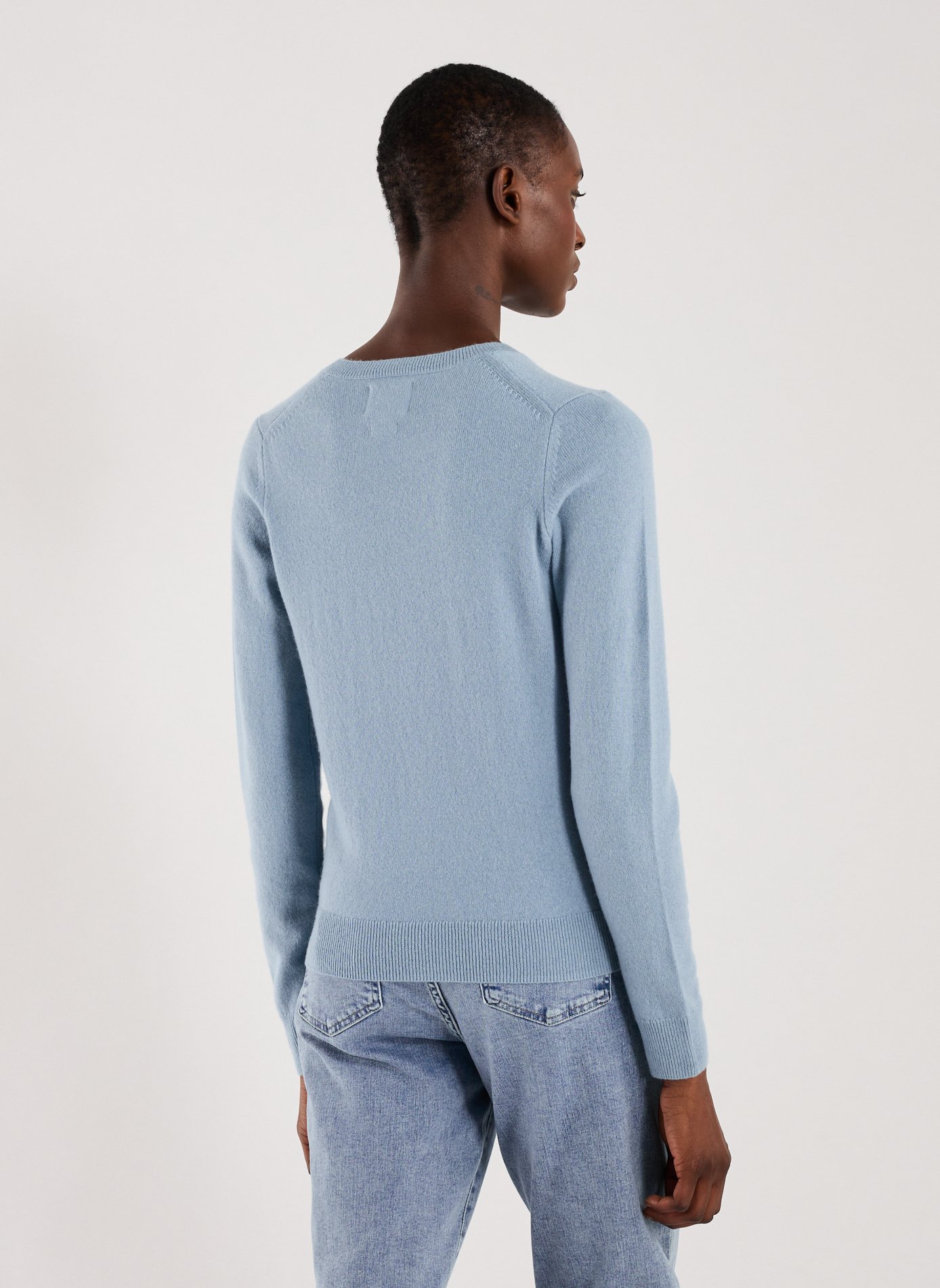  Cashmere jumper AU PRINTEMPS PARIS Blue