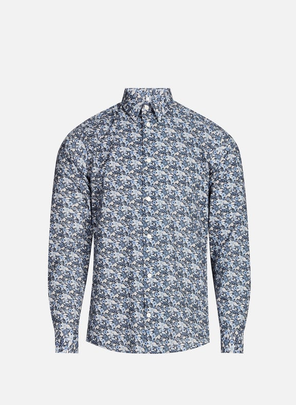 Floral straight cotton shirt AU PRINTEMPS PARIS Floral straight cotton shirt AU PRINTEMPS PARIS
