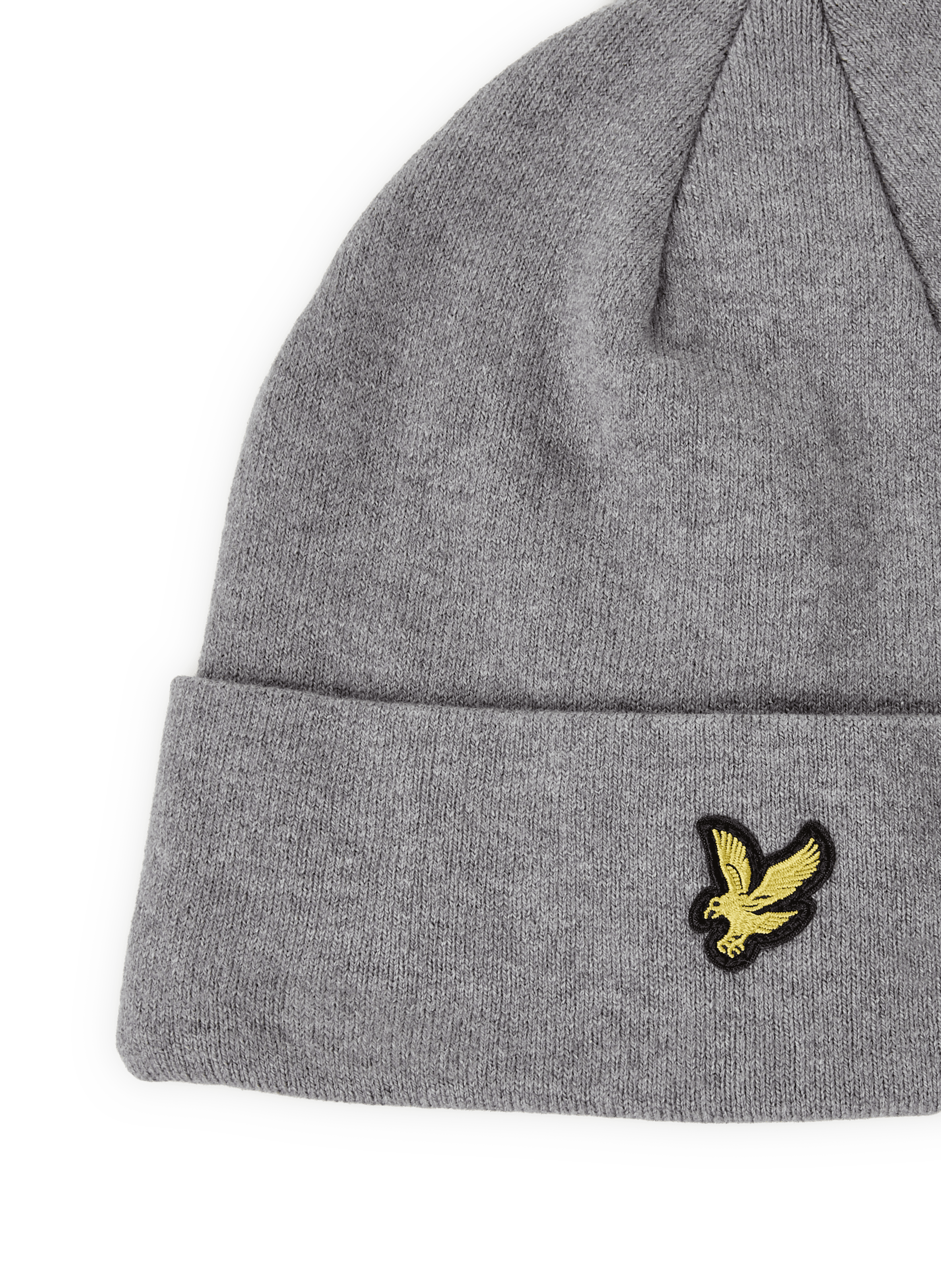 Cotton and wool beanie  LYLE & SCOTT Grey