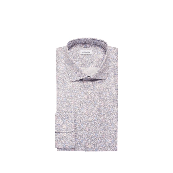 Chemise à motif en coton