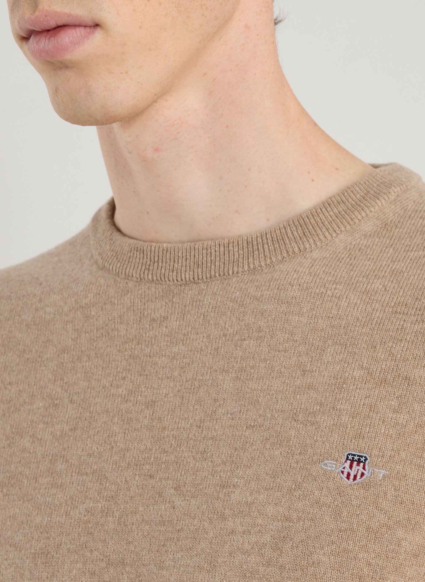 Crew-neck jumper GANT Beige