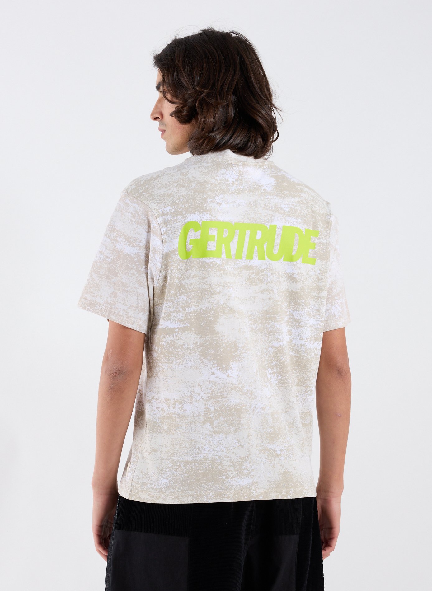 T-shirt imprimé en coton GERTRUDE ET GASTON Blanc