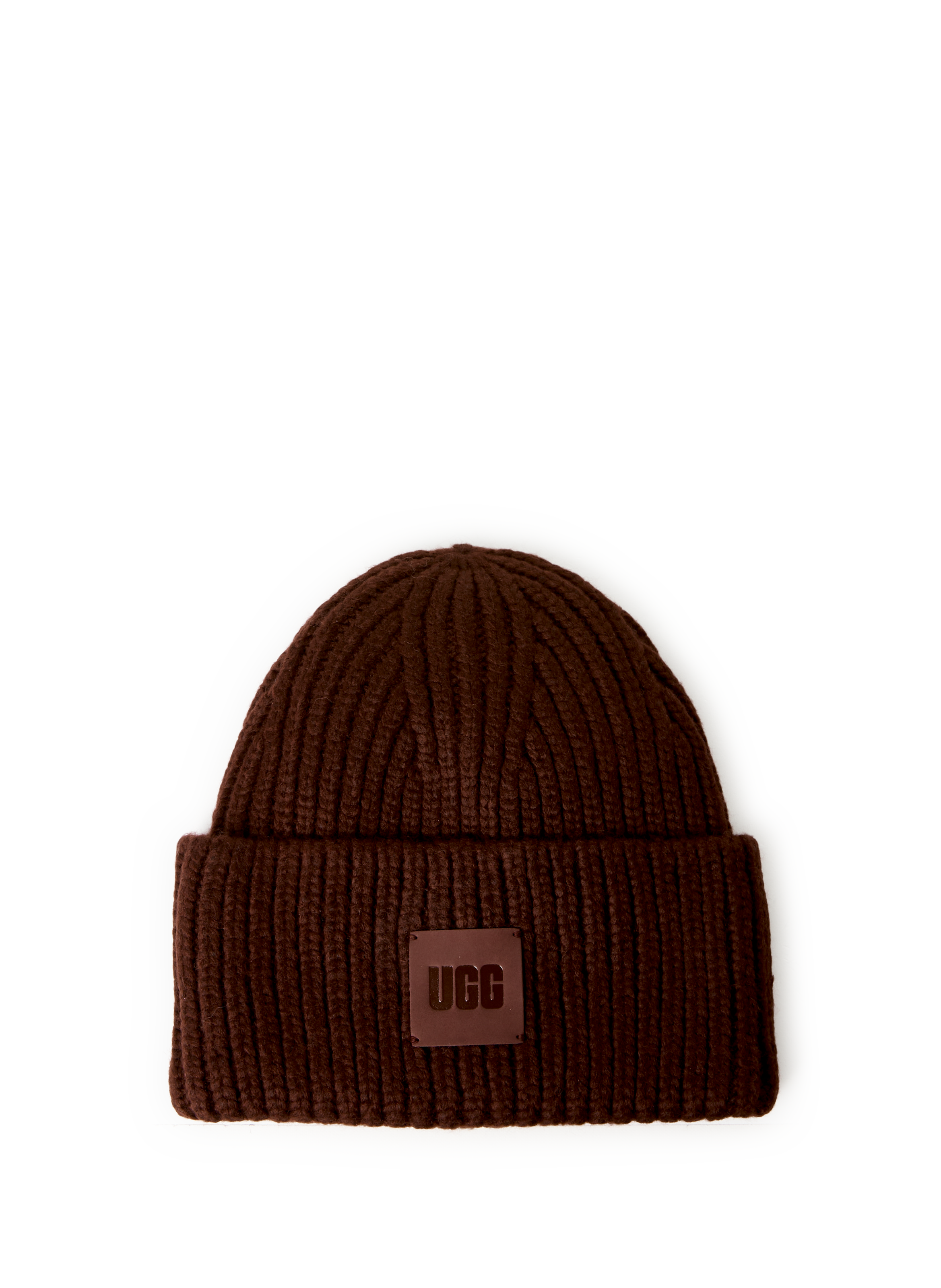 UGG Bonnet Chunky côtelé Rouge
