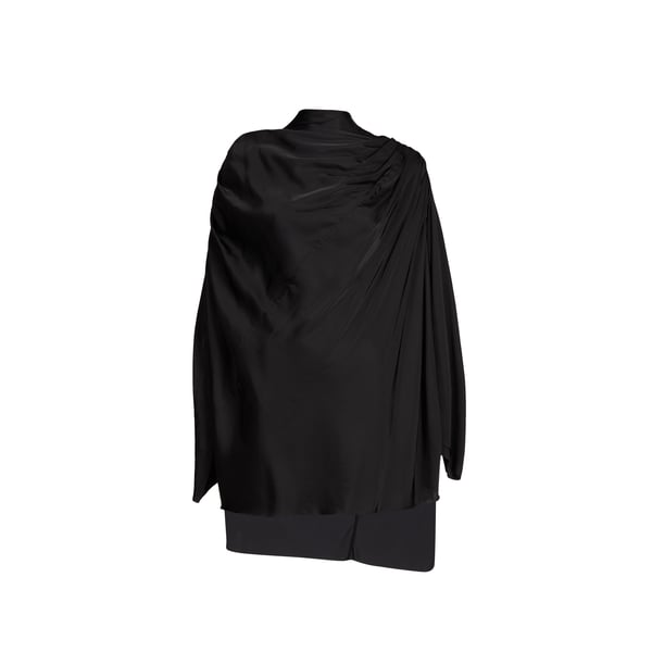 Robe plissée col montant Robe plissée col montant