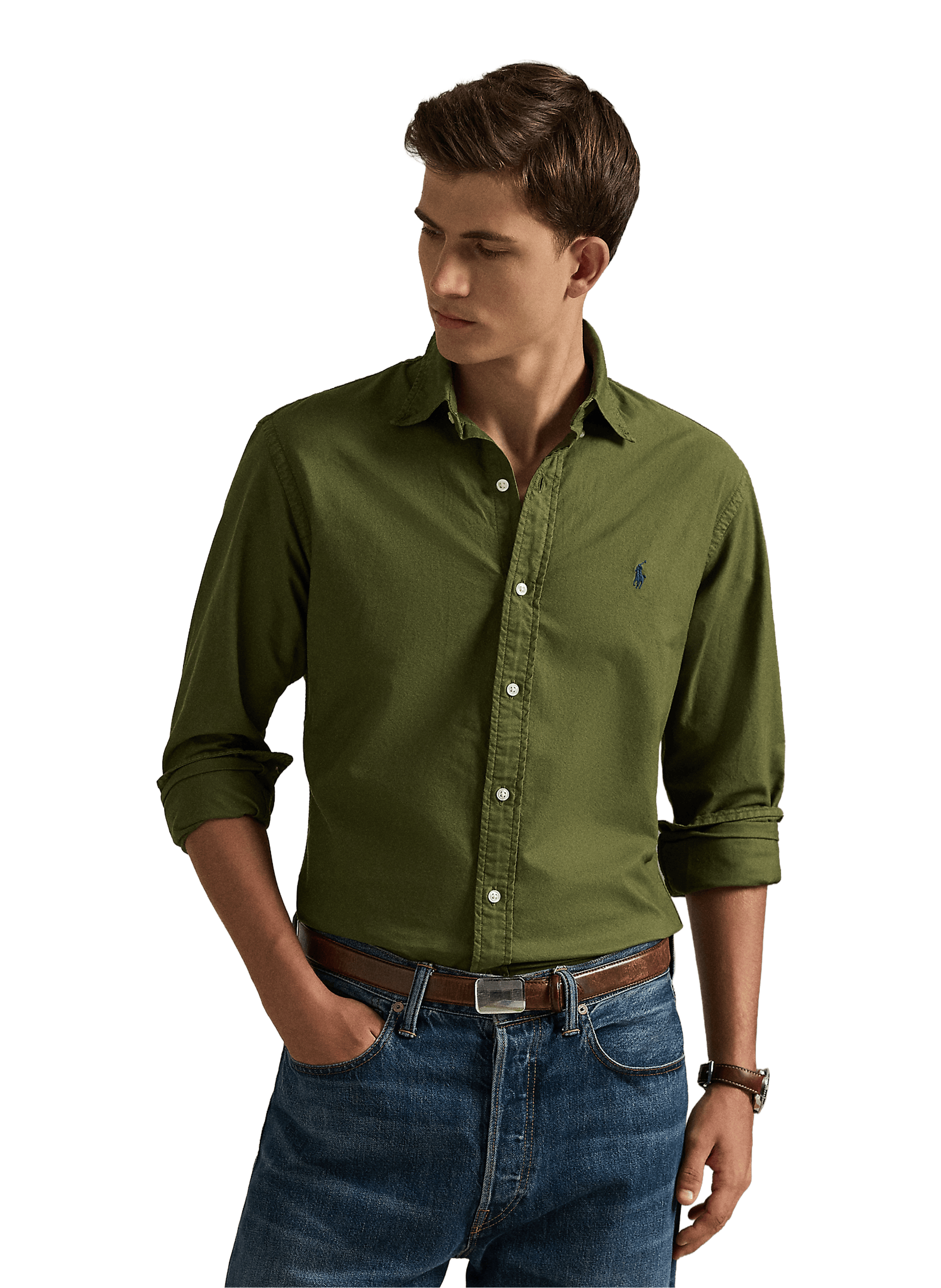Chemise en coton  POLO RALPH LAUREN Vert