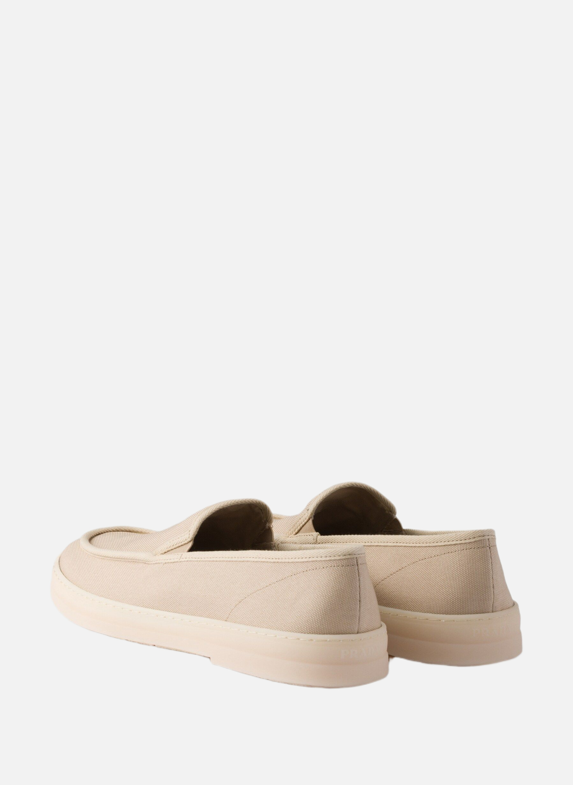 Mocassins en tissu PRADA Beige