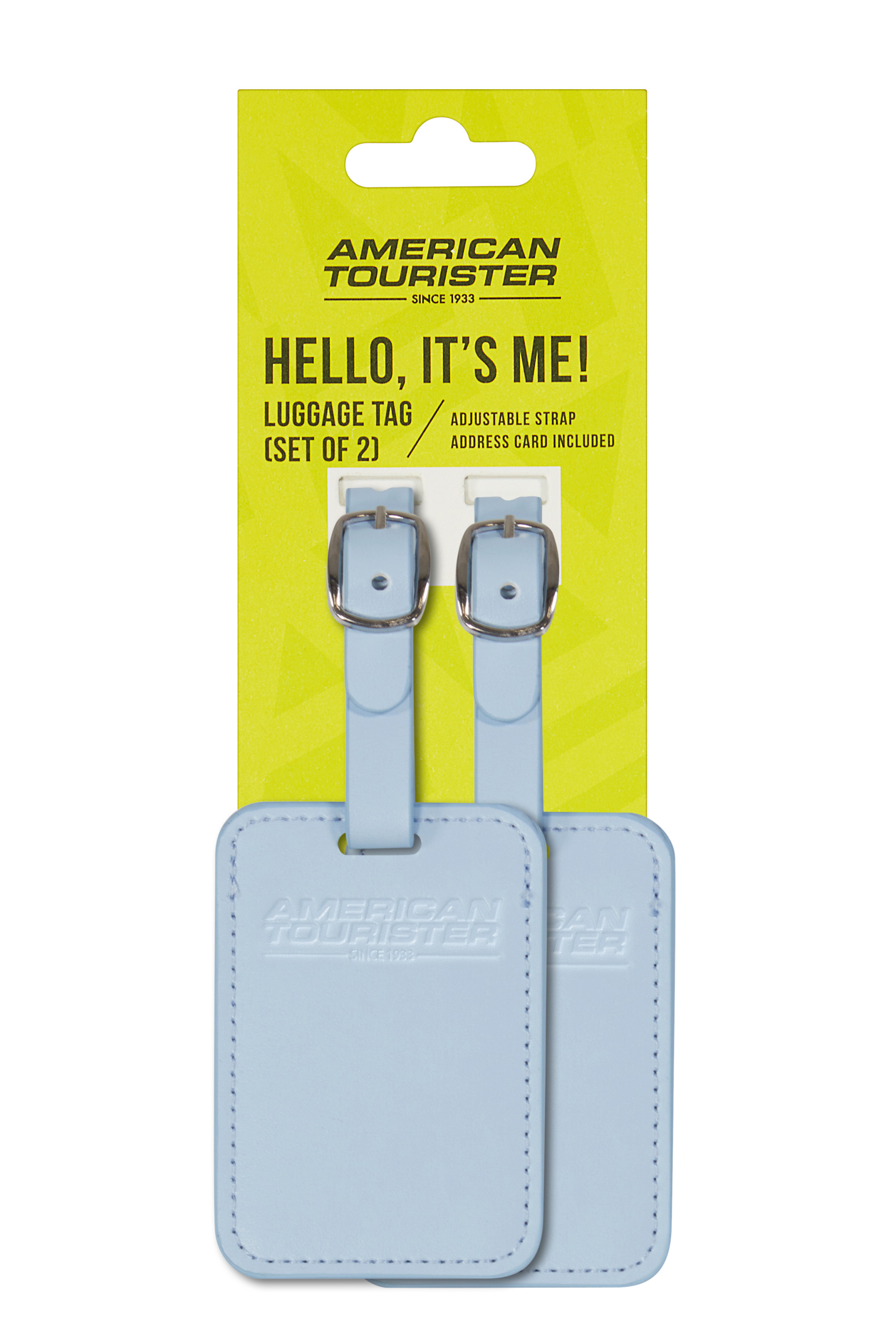 Étiquette bagages taille s AMERICAN TOURISTER Bleu