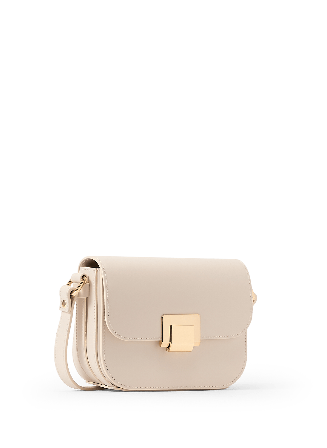Sac bandoulière en cuir SAISON 1865 Beige