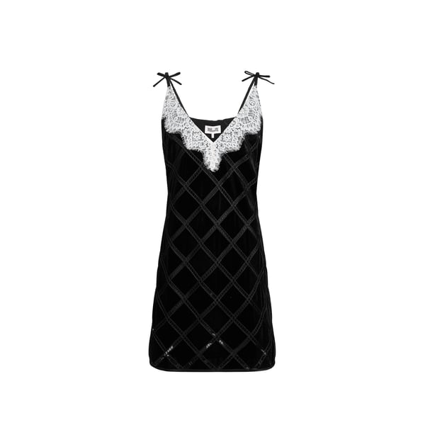 Robe courte en velours Alinna Robe courte en velours Alinna