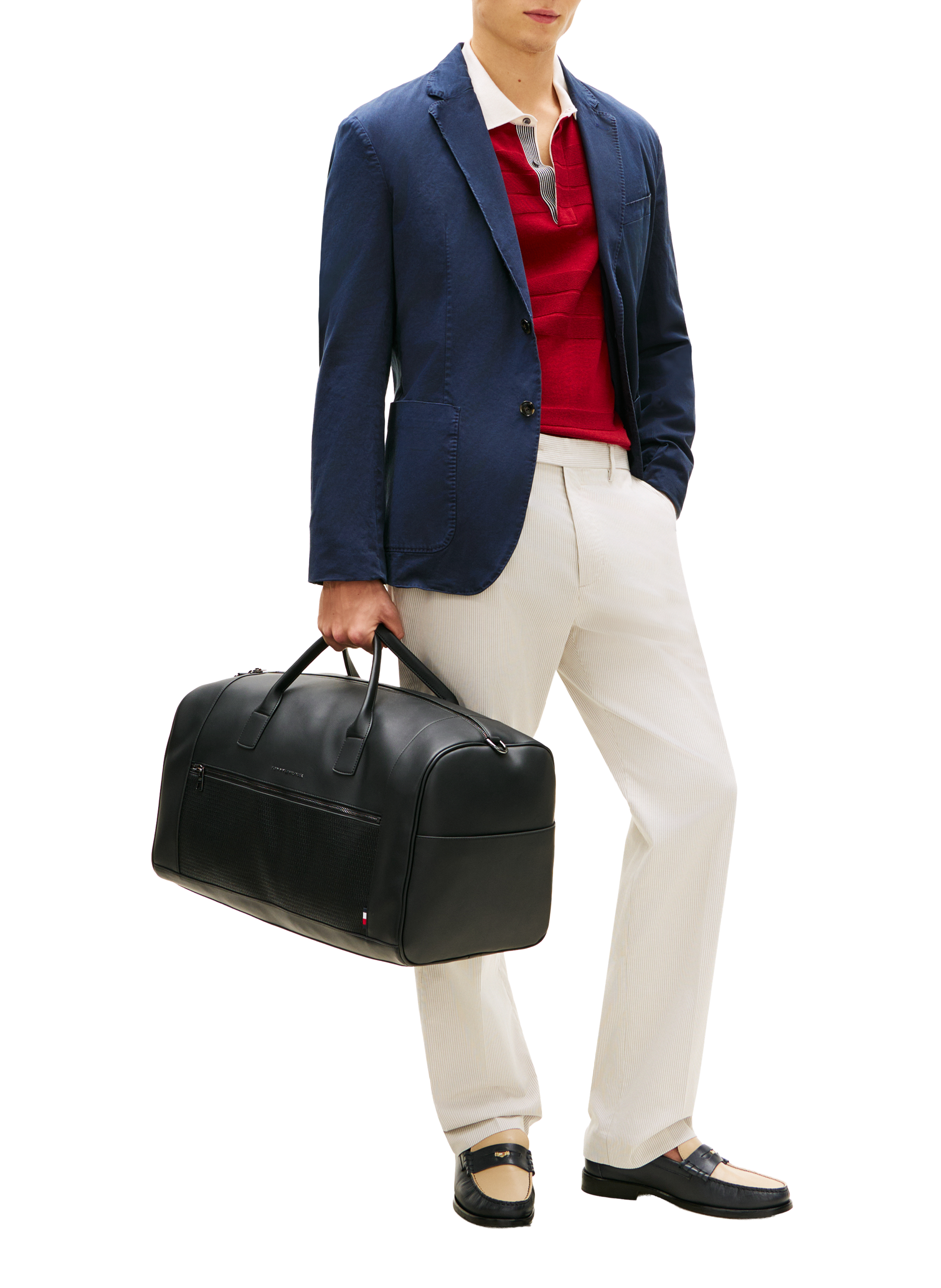 Zippered weekend bag TOMMY HILFIGER Black