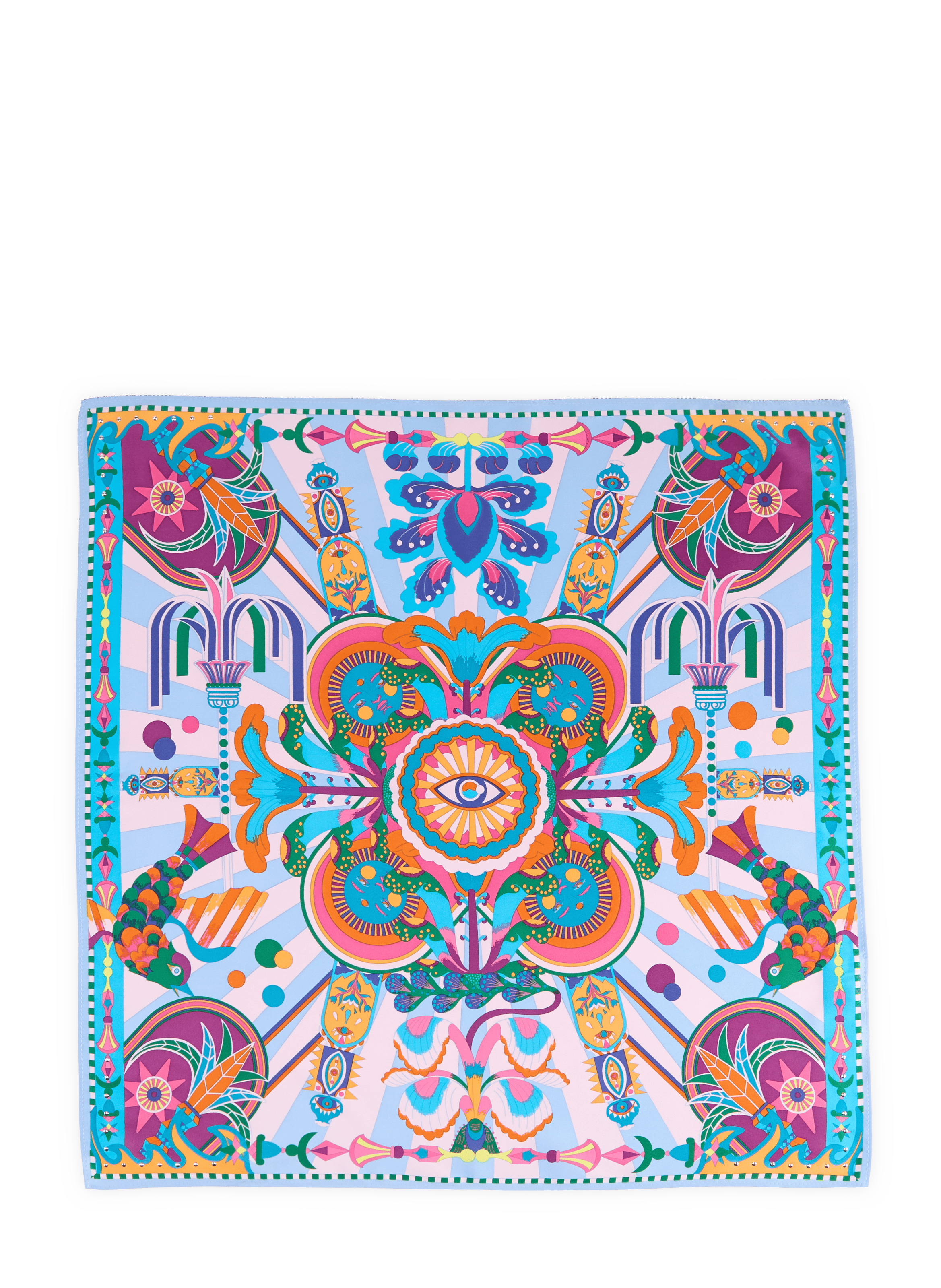 Foulard imprimé Enchantered WILD Bleu