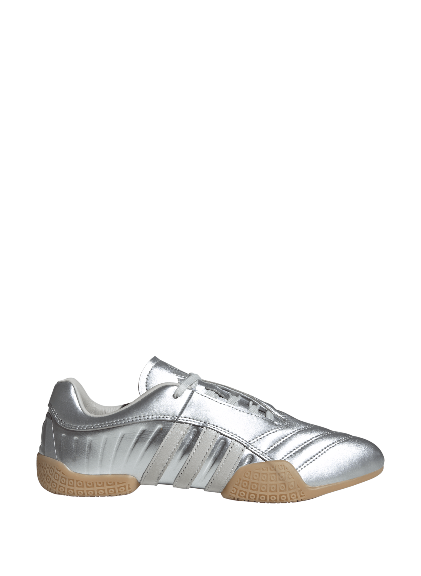 Baskets Taekwondo Mei Elite en cuir mélangé ADIDAS Silver