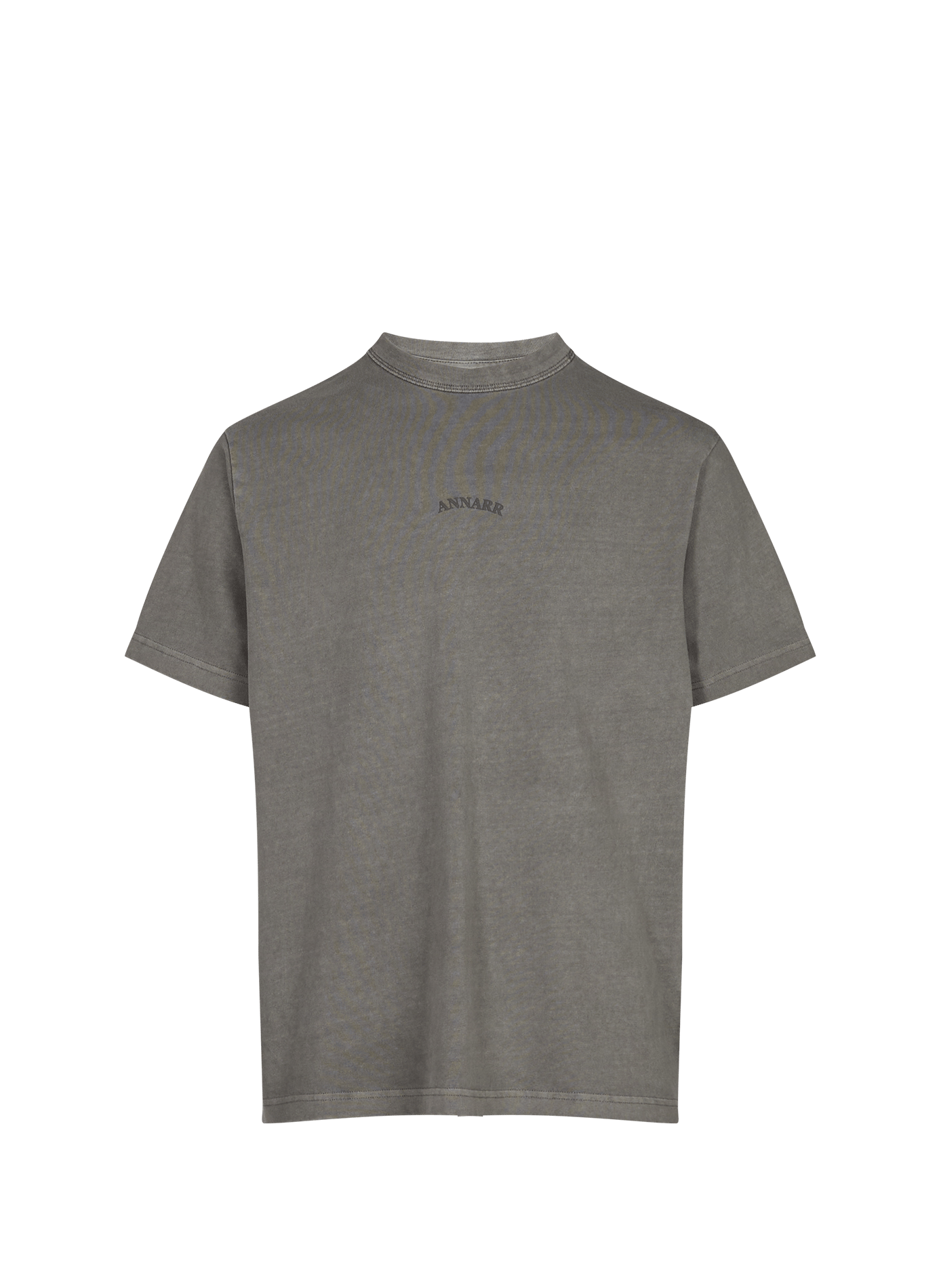 Cotton T-shirt with printed back ANNARR Grey