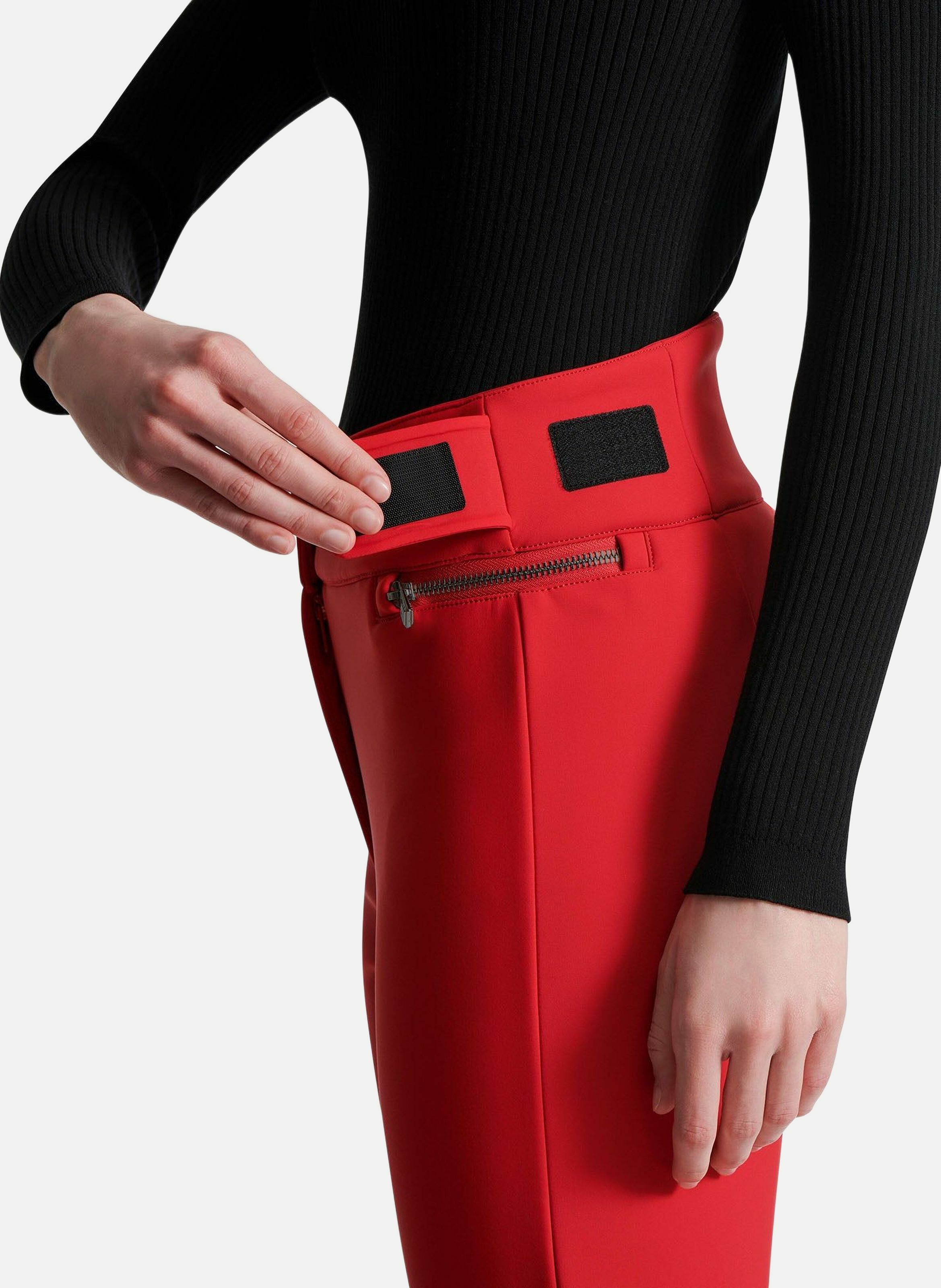Ski-joggingbroek Elancia in regular fit FUSALP Rood