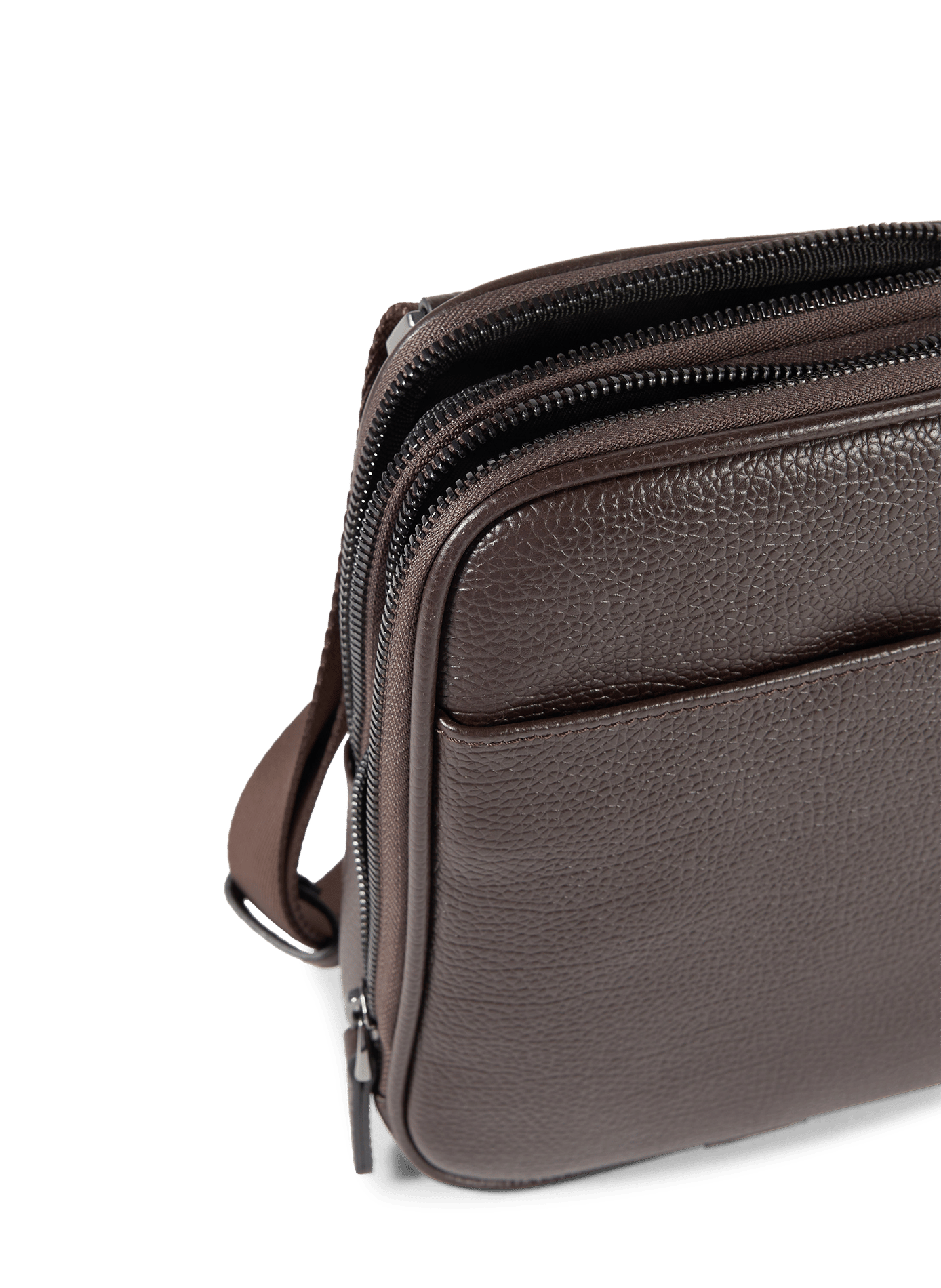 Leather clutch SAISON 1865 Brown