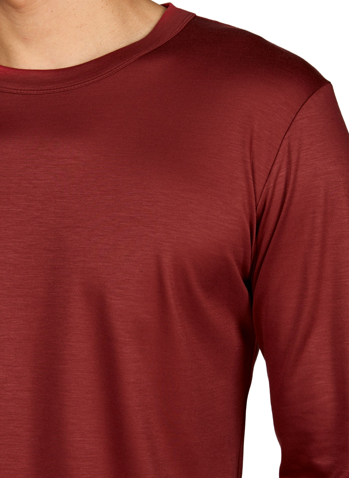 Round neck T-shirt OMAR AFRIDI Red
