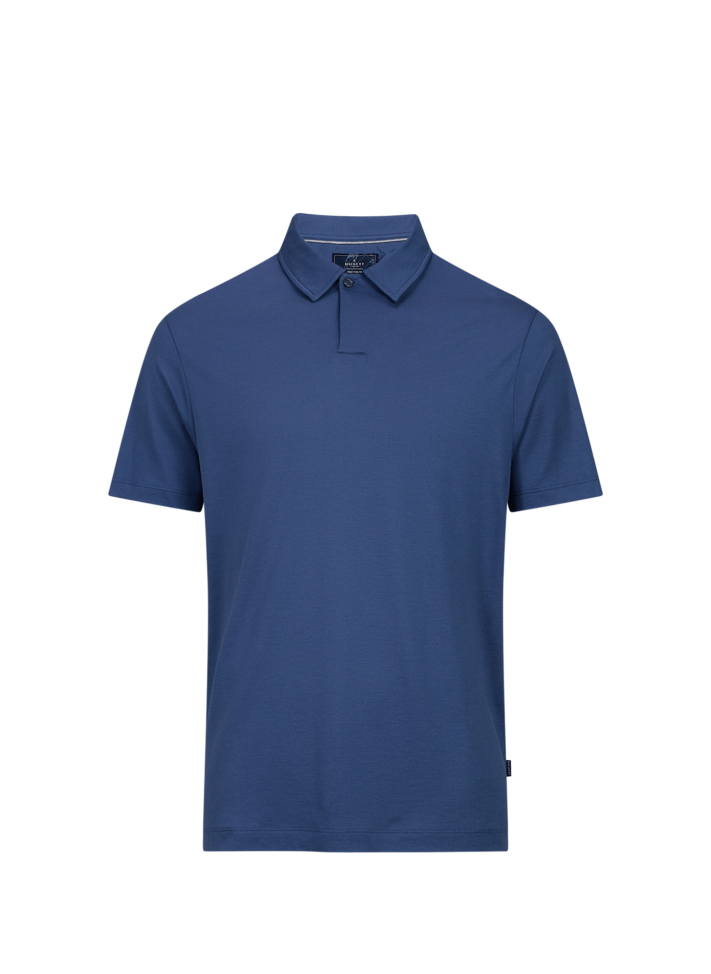 Polo droit à manches courtes HACKETT Bleu