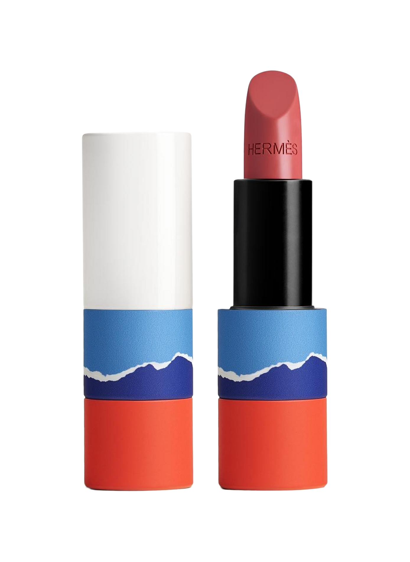 Hermès Red, satin lipstick, limited edition HERMÈS 21 rose Épicé