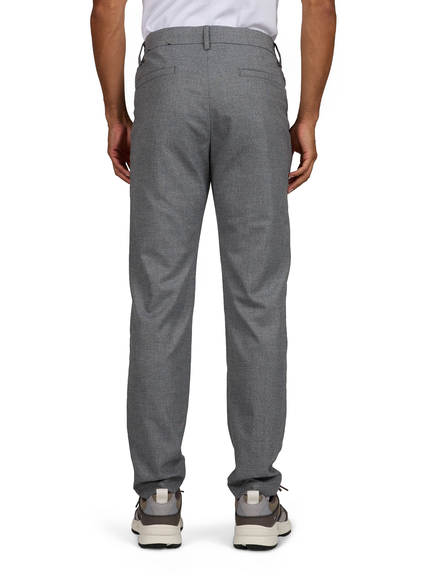 Straight trousers STRELLSON Brown