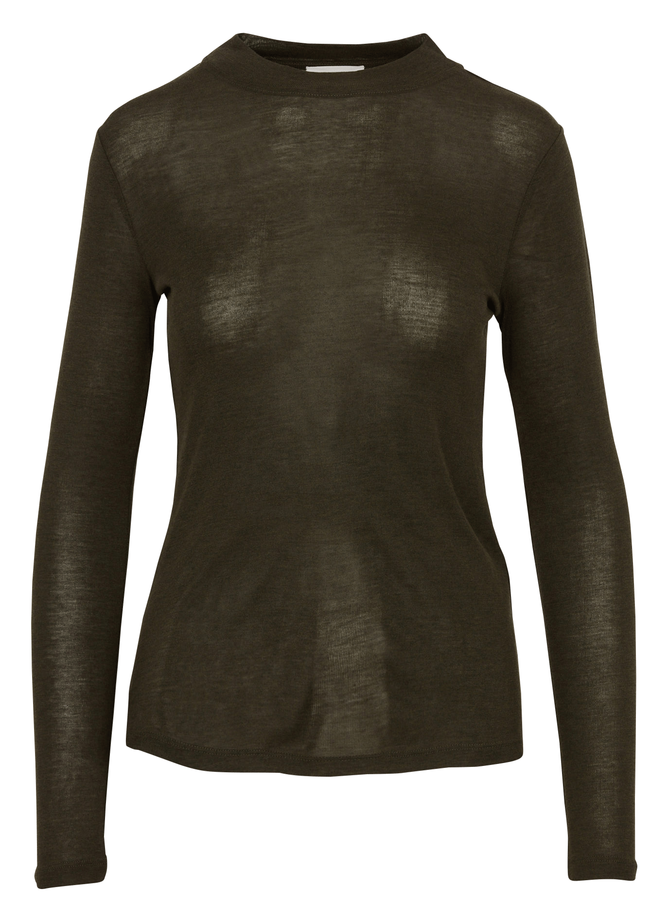 Tee-shirt uni à manches longues flynn MAISON 123 Kaki