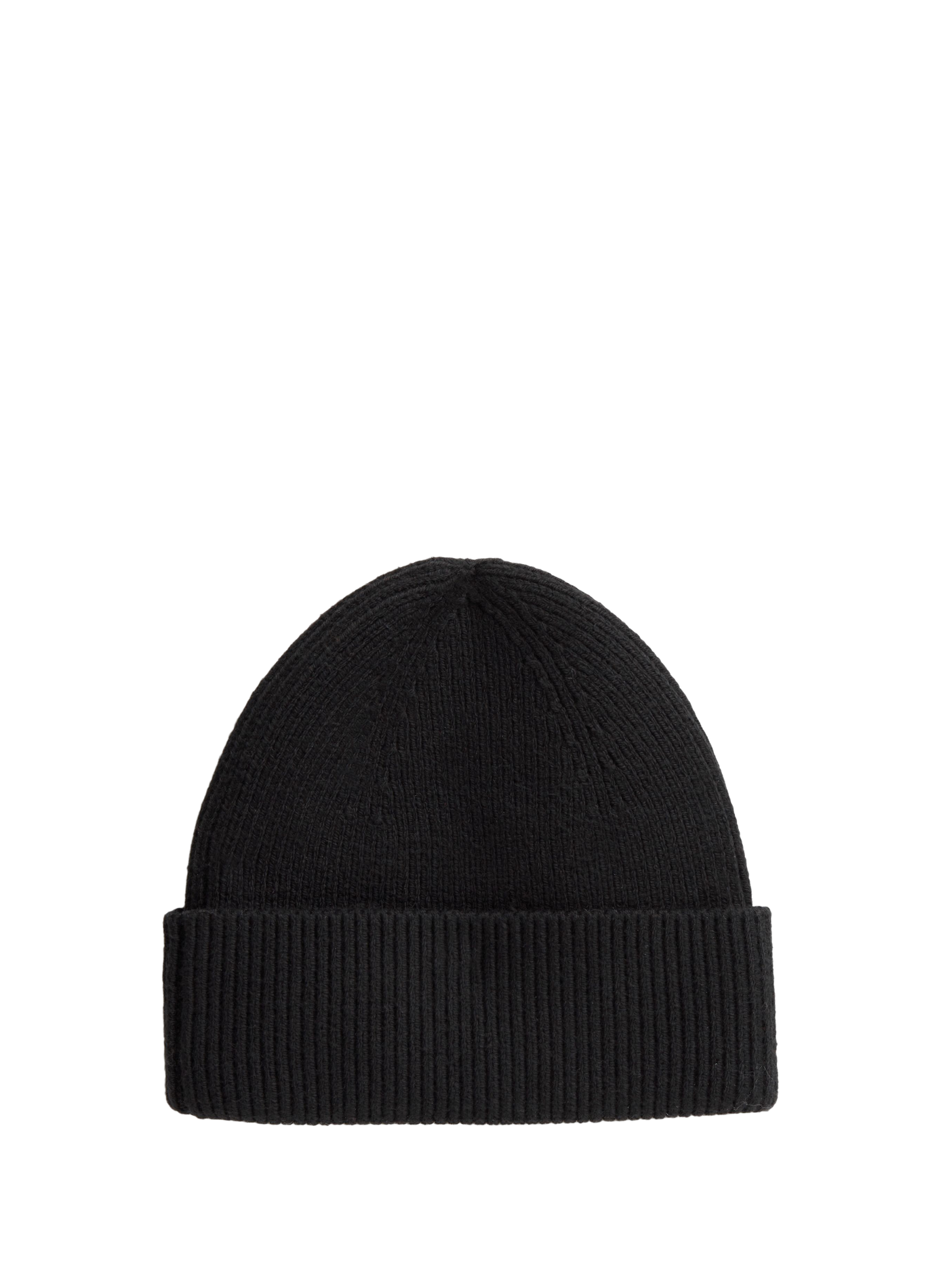Cotton-blend beanie TOMMY HILFIGER Black