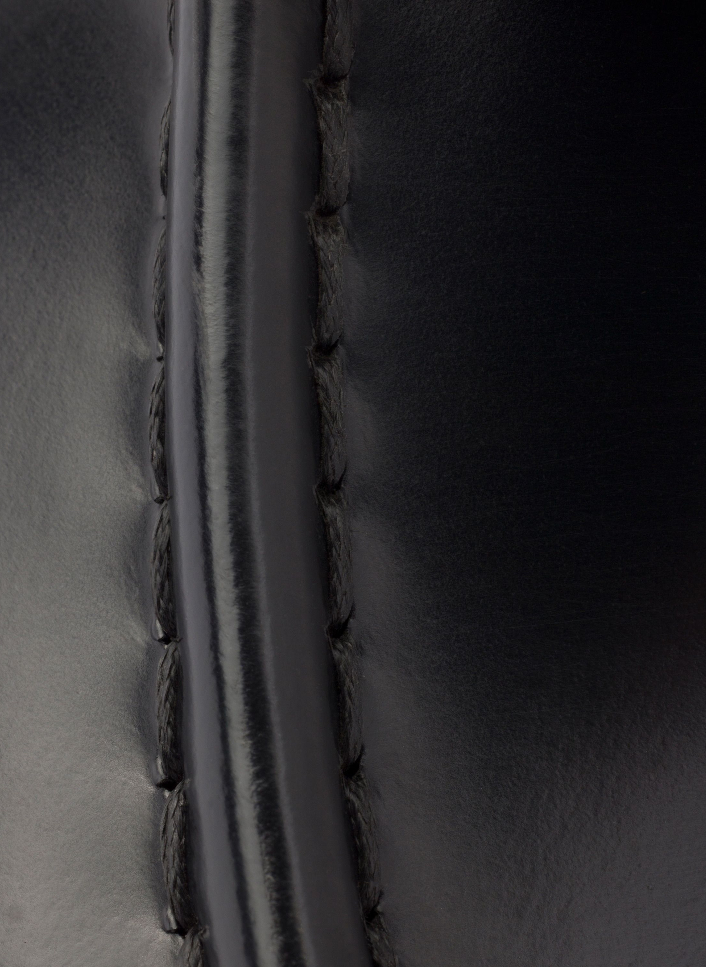 Mocassins en cuir brossé PRADA Noir