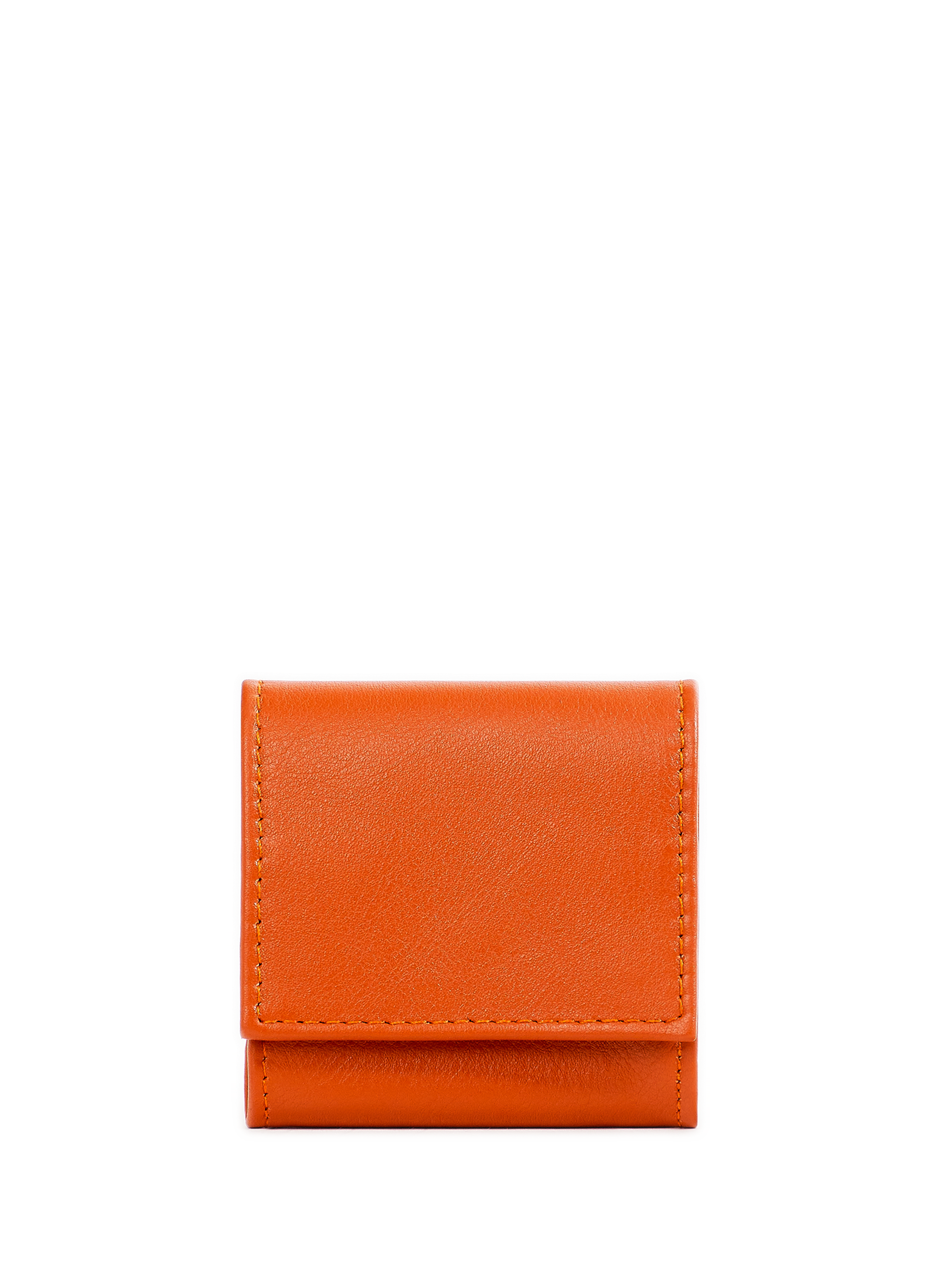 SAISON 1865 Porte-monnaie en cuir Orange