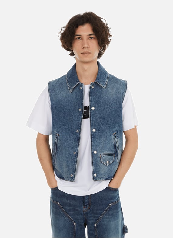 Veste en jean givenchy hotsell