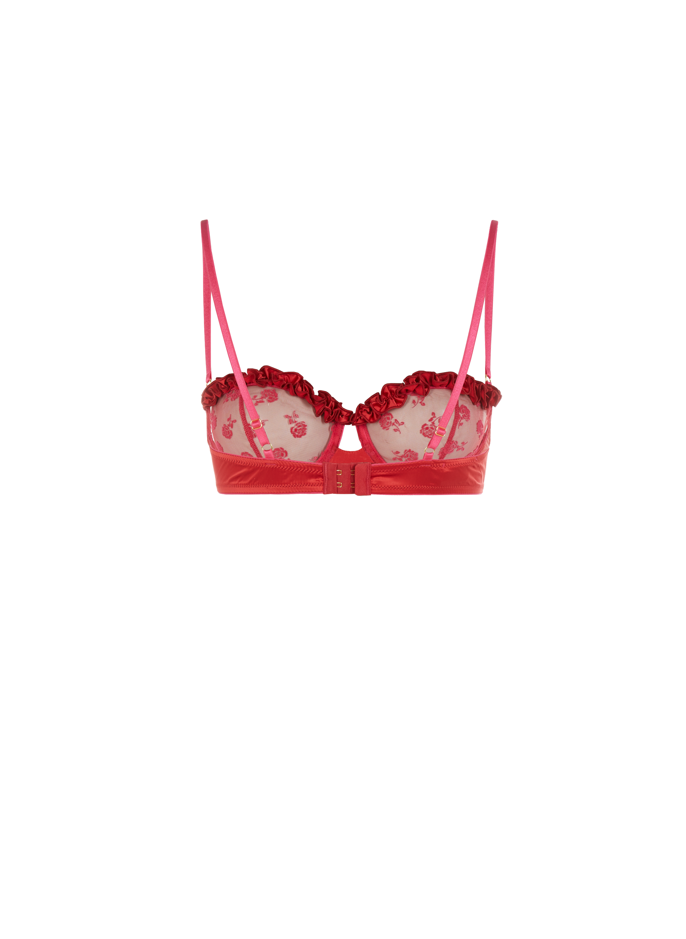 Soutien-gorge en dentelle  LE PETIT TROU Rouge