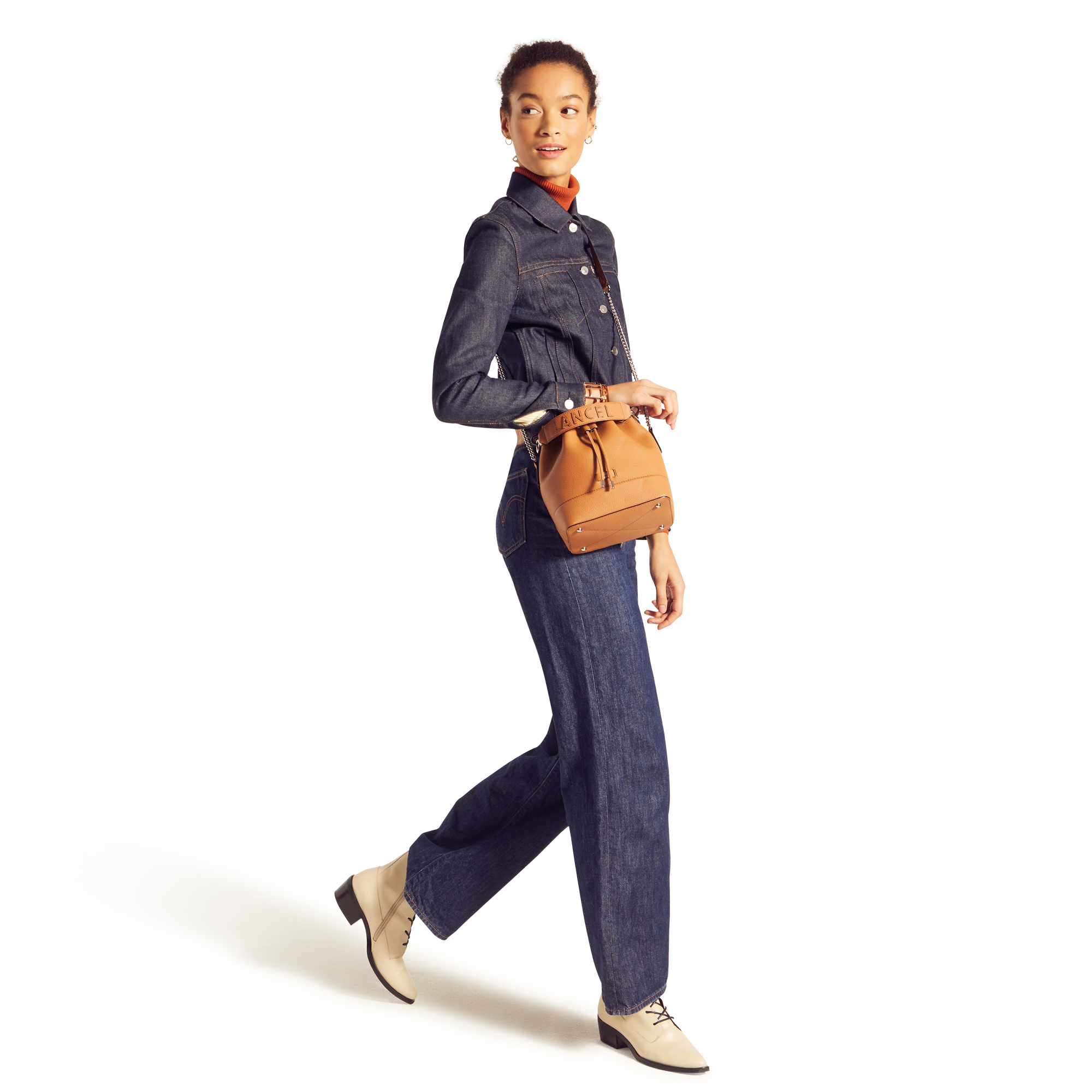 Sac seau s - ninon de lancel LANCEL Marron