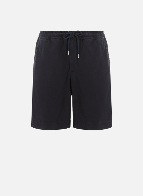 Linen and cotton Bermuda shorts BlueEDEN PARK 