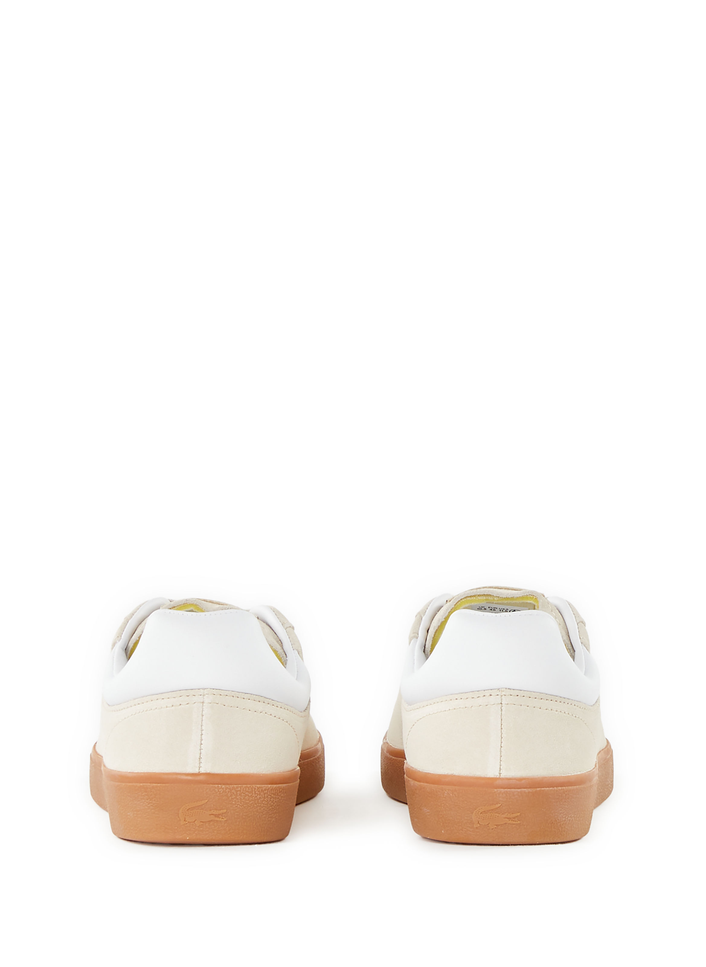 Baseshot leather sneakers LACOSTE Beige