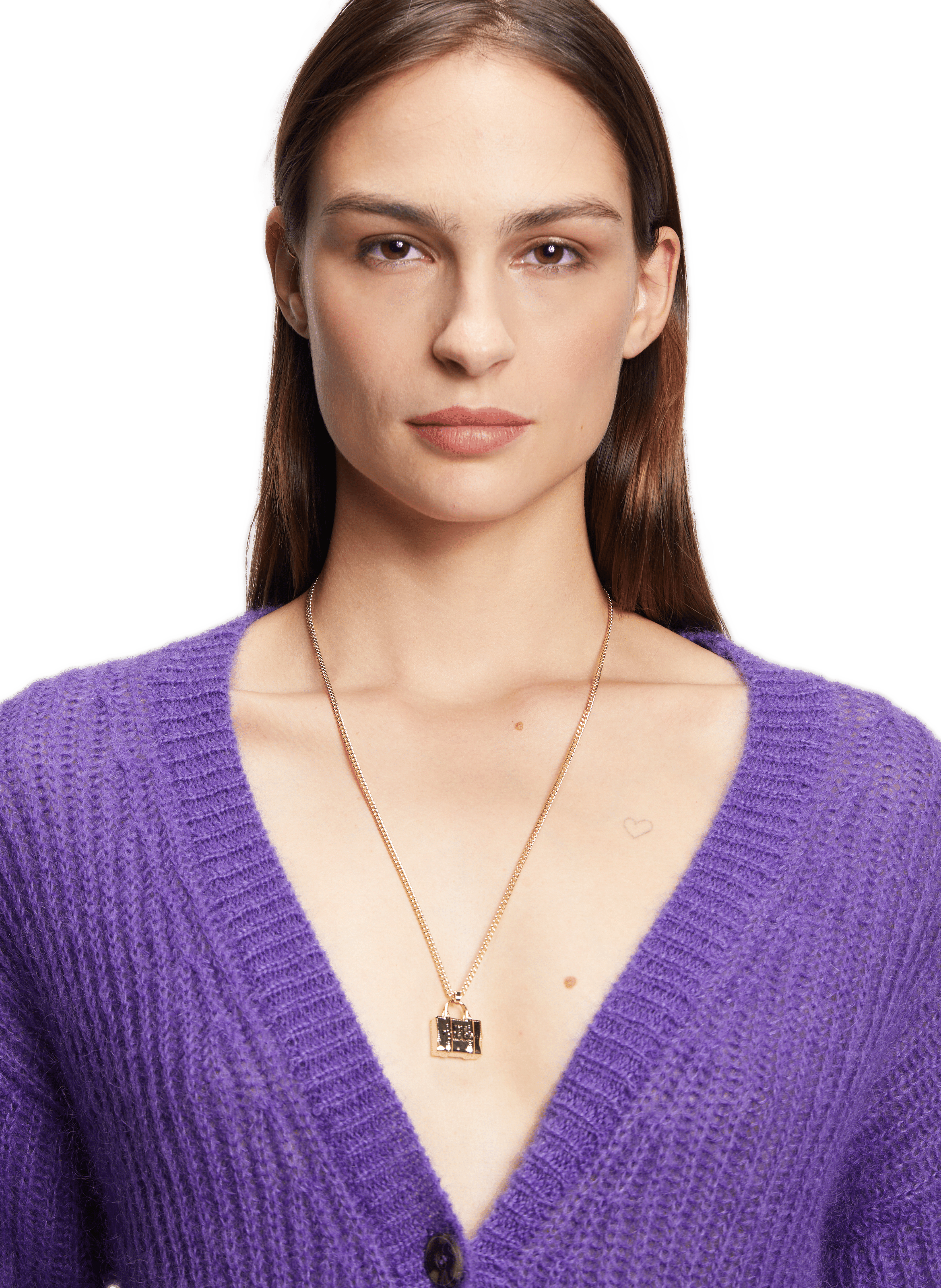 Collier The Tote Bag  MARC JACOBS Doré