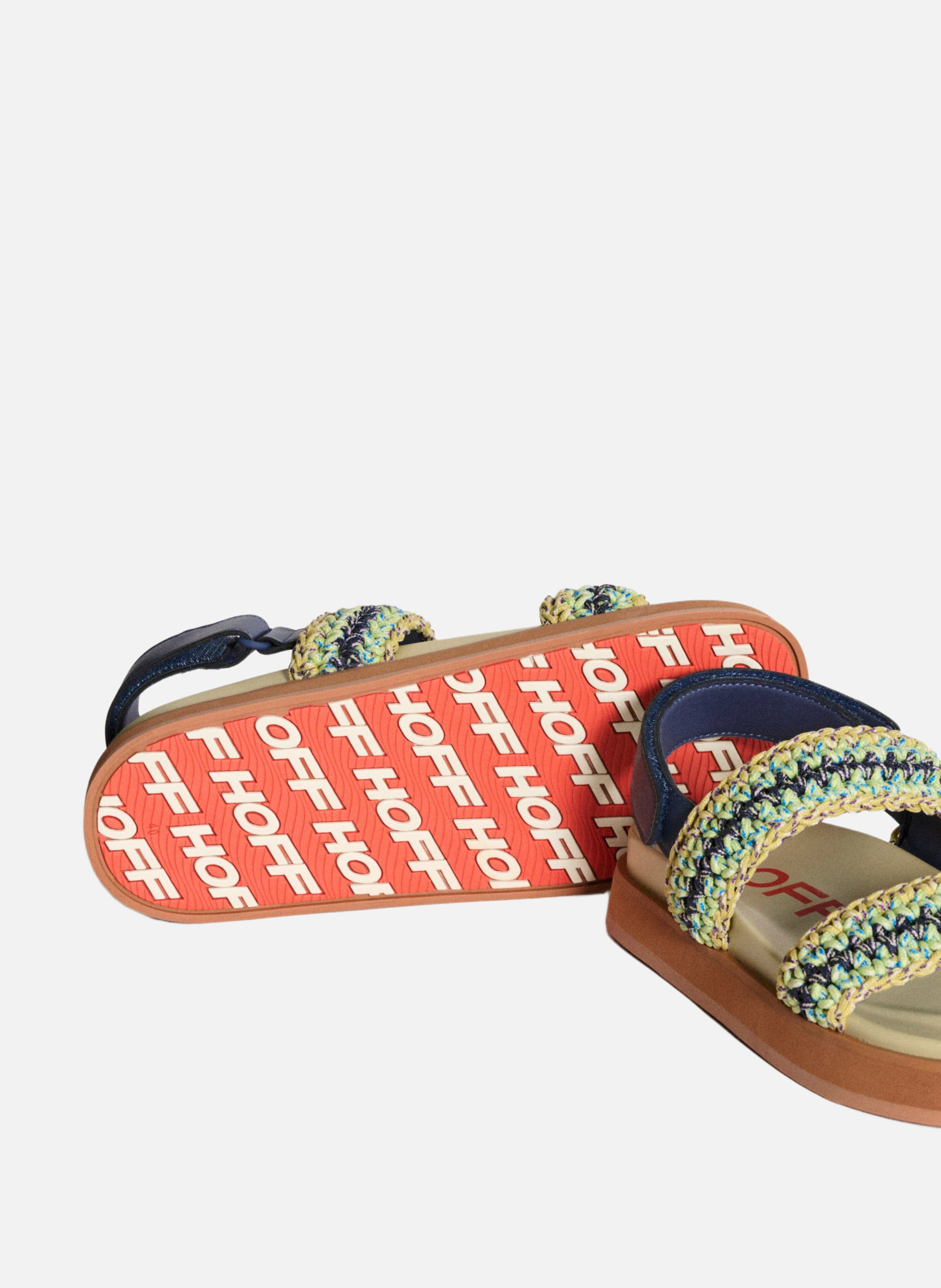 Sandales plates HOFF Vert