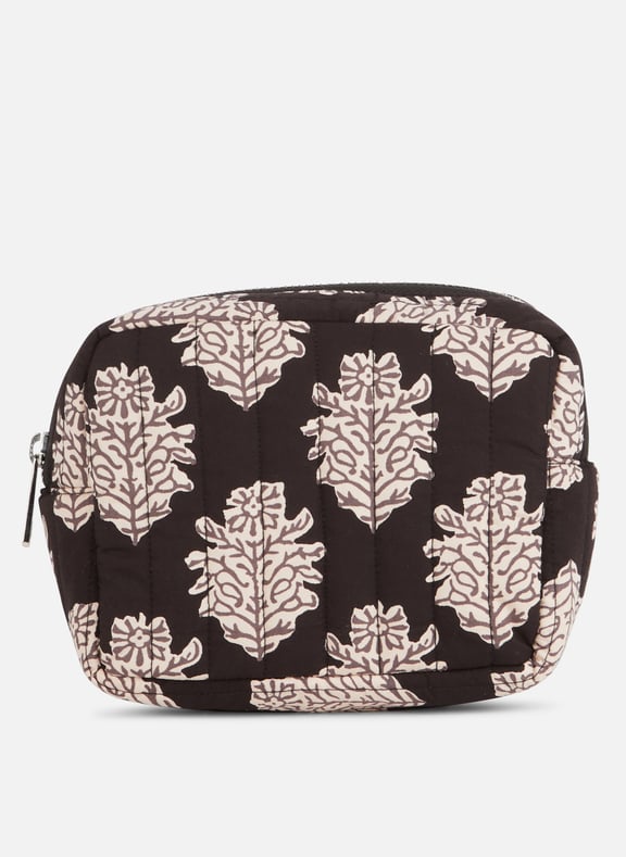 Trousse en coton rachel Noir by MAISON 123 MAISON 123 Trousse en coton rachel Noir