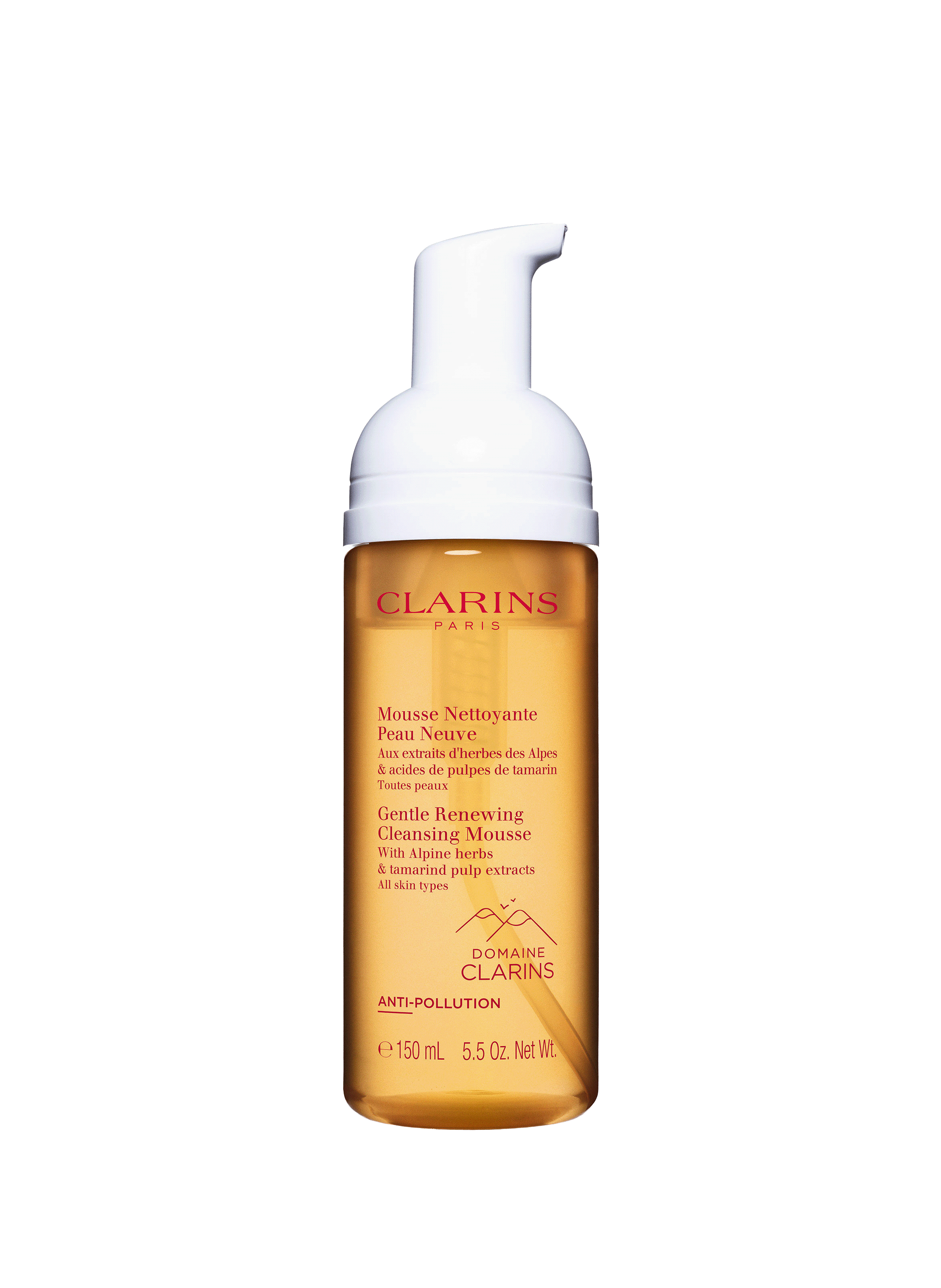 Mousse Nettoyante Peau Neuve Toutes Peaux CLARINS No color